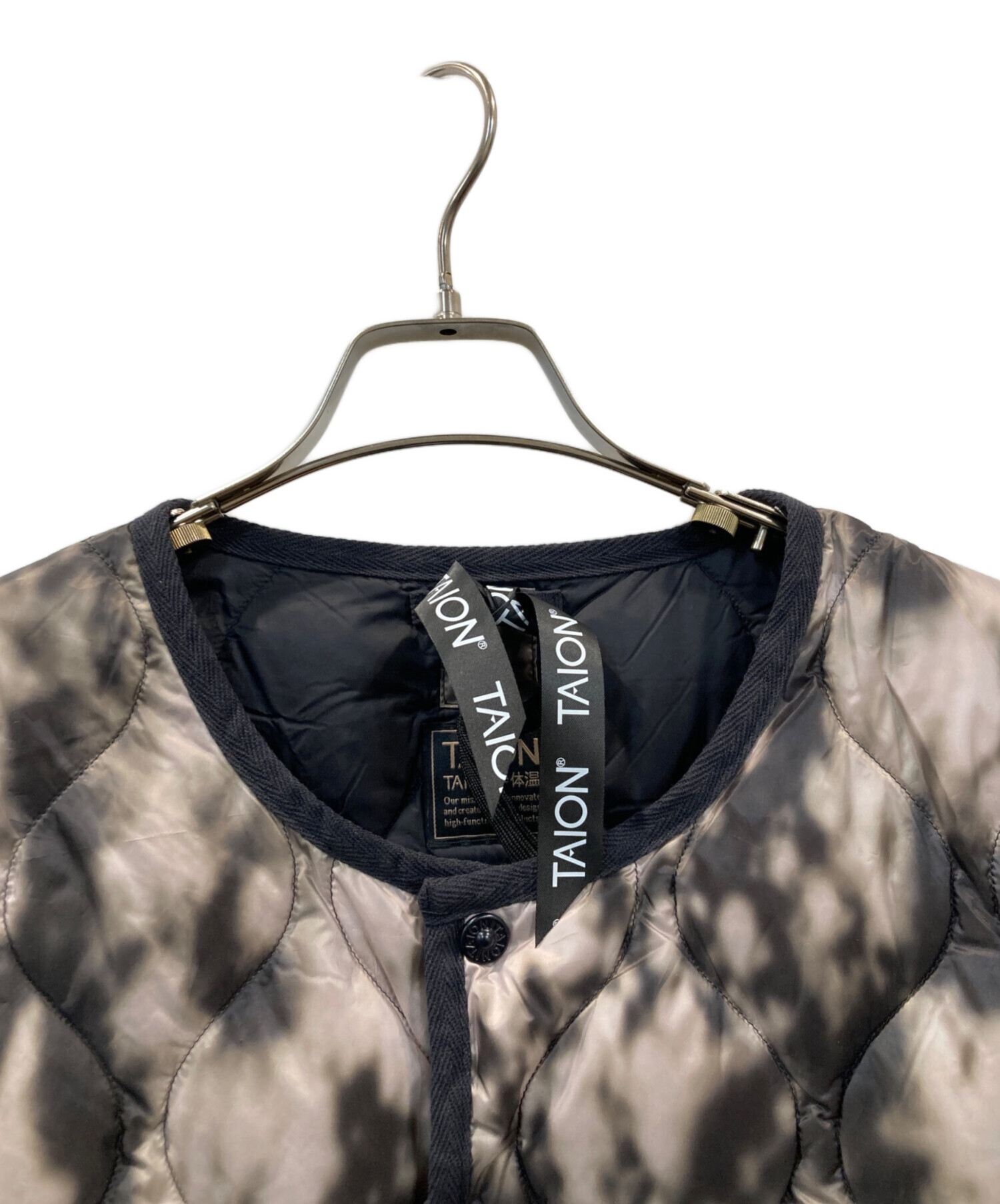 中古・古着通販】TAION (タイオン) CREW NECK JACKET ダウンジャケット