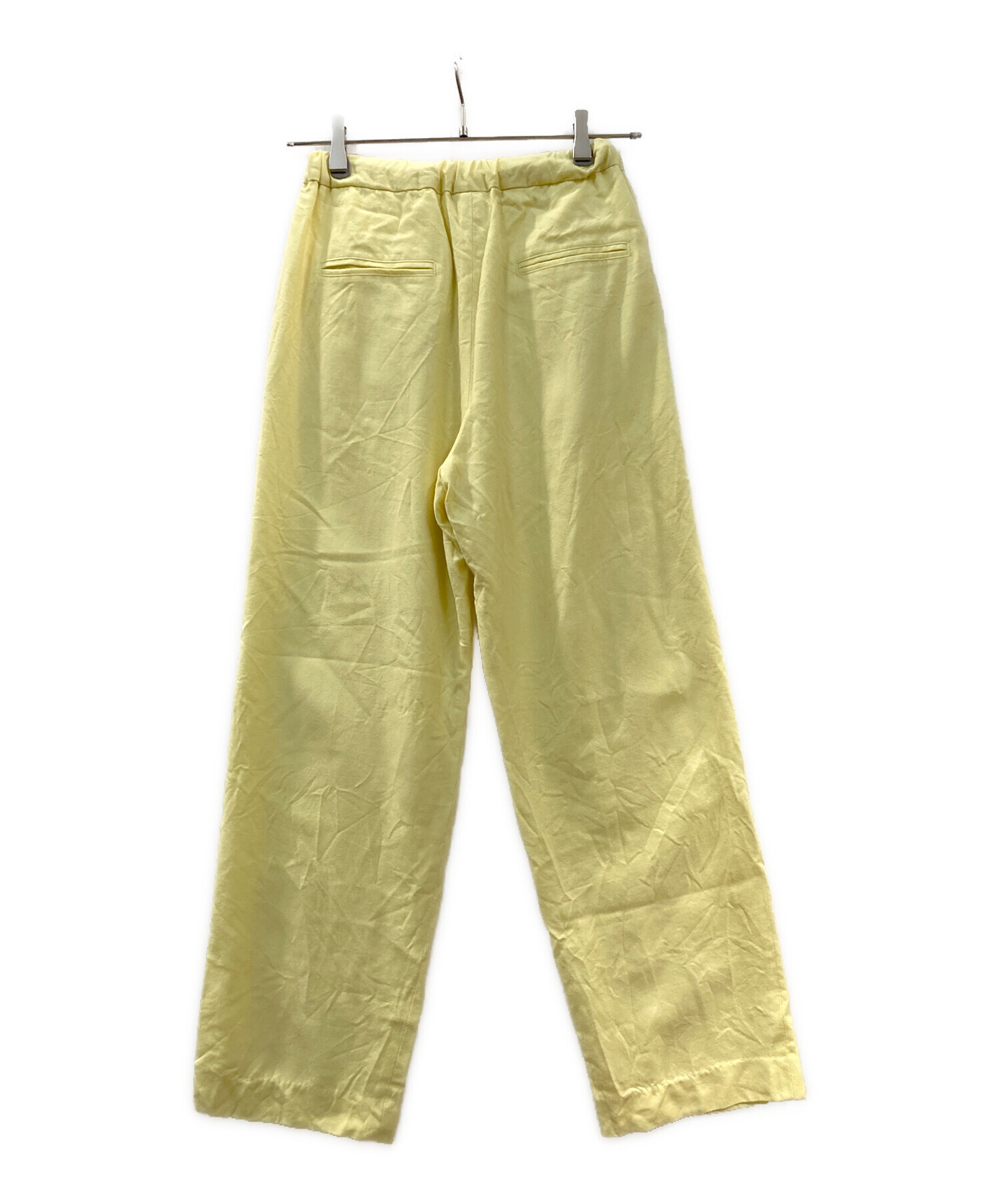 中古・古着通販】Ron Herman (ロンハーマン) パンツ イエロー サイズ