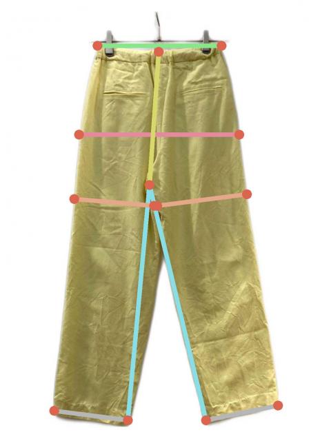 中古・古着通販】Ron Herman (ロンハーマン) パンツ イエロー サイズ