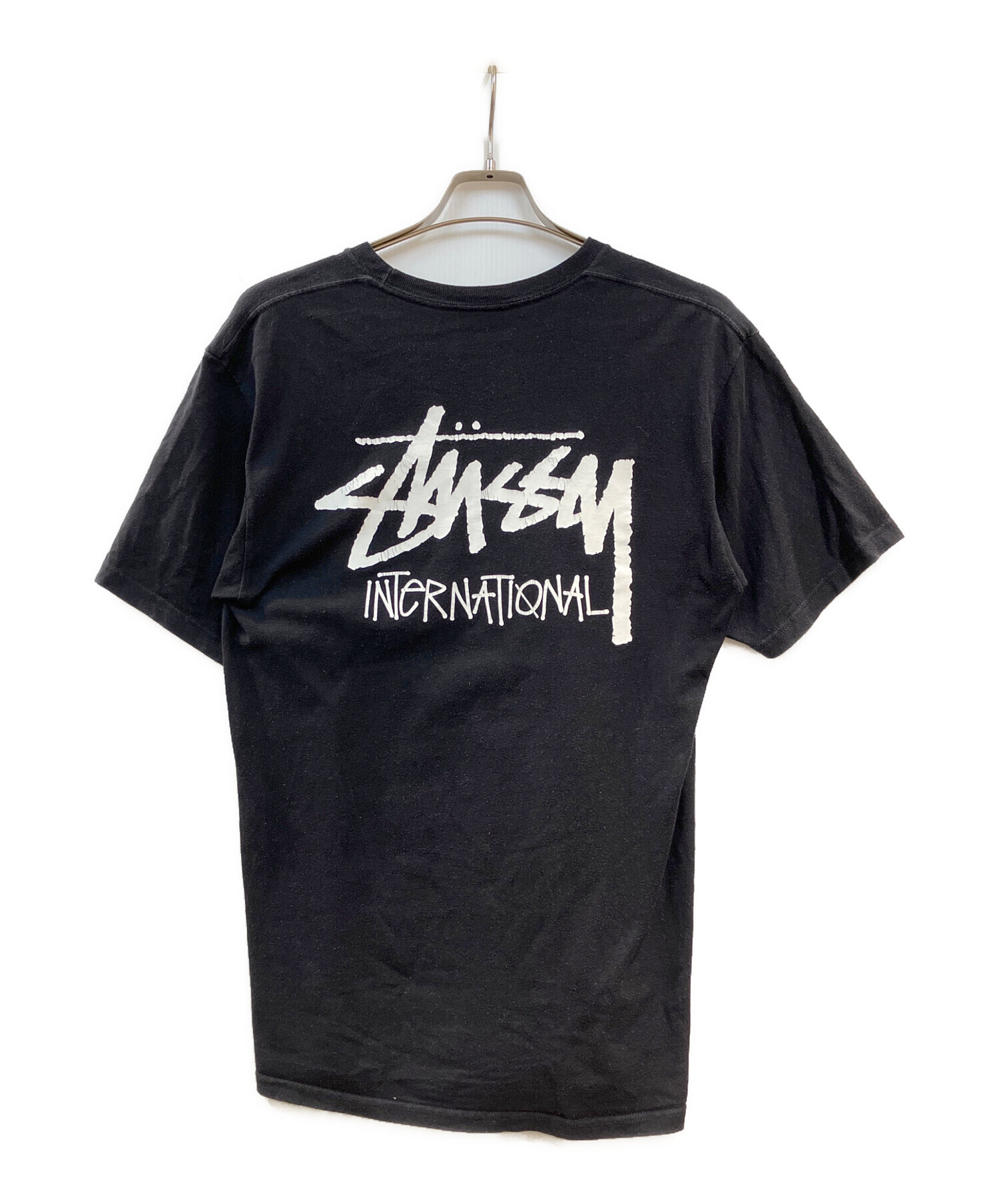 中古・古着通販】stussy (ステューシー) Tシャツ ブラック サイズ:M 