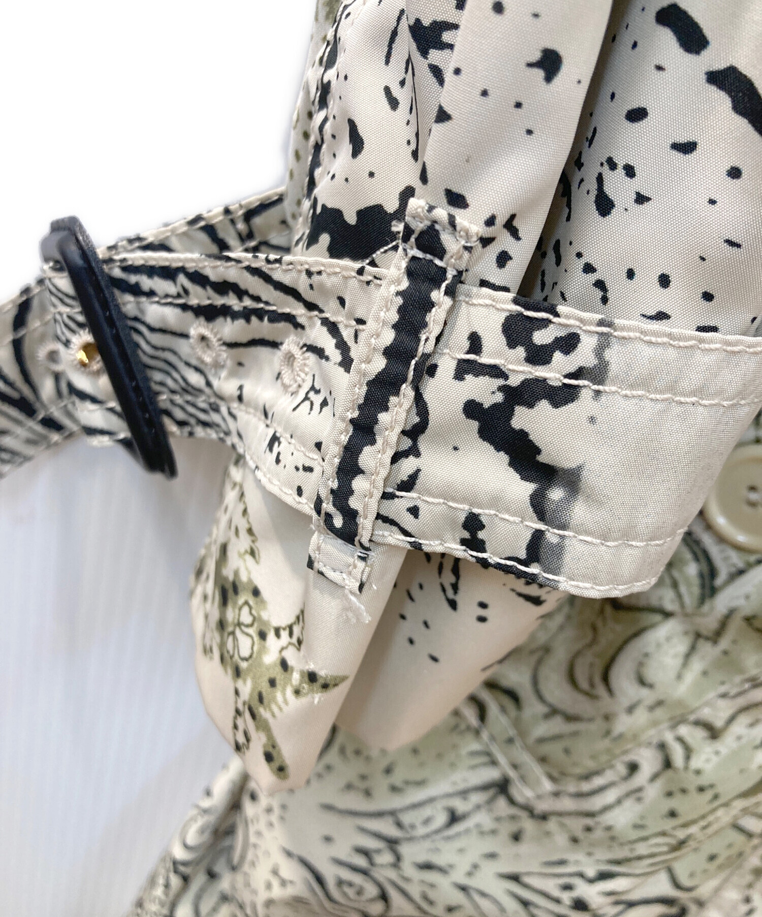 中古・古着通販】ETRO (エトロ) ペイズリー トレンチコート ベージュ