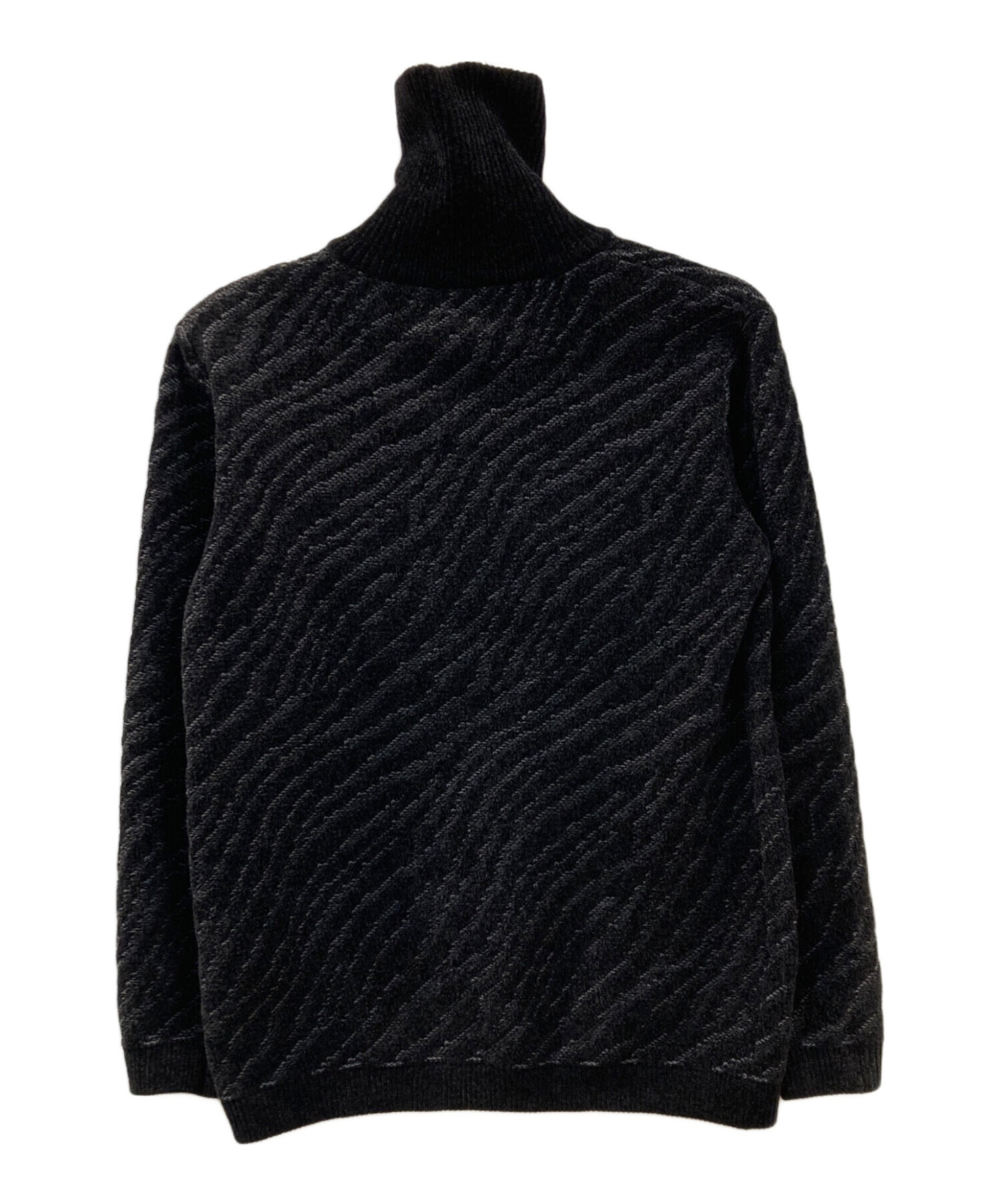 中古・古着通販】HIDE AWAYS NICOLE (ハイダウェイ二コル) ゼブラ柄衿