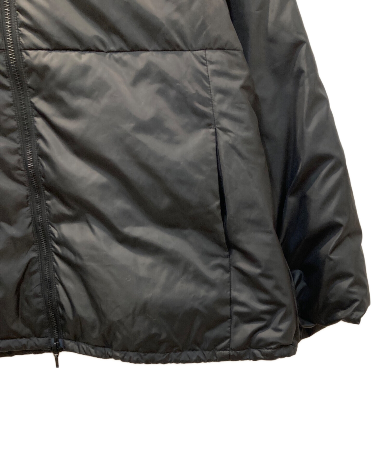 ミズイロインド　ダウンジャケット　黒 mizuiroind（ミズイロインド）の「mizuiro ind ダウンワイドジャケット