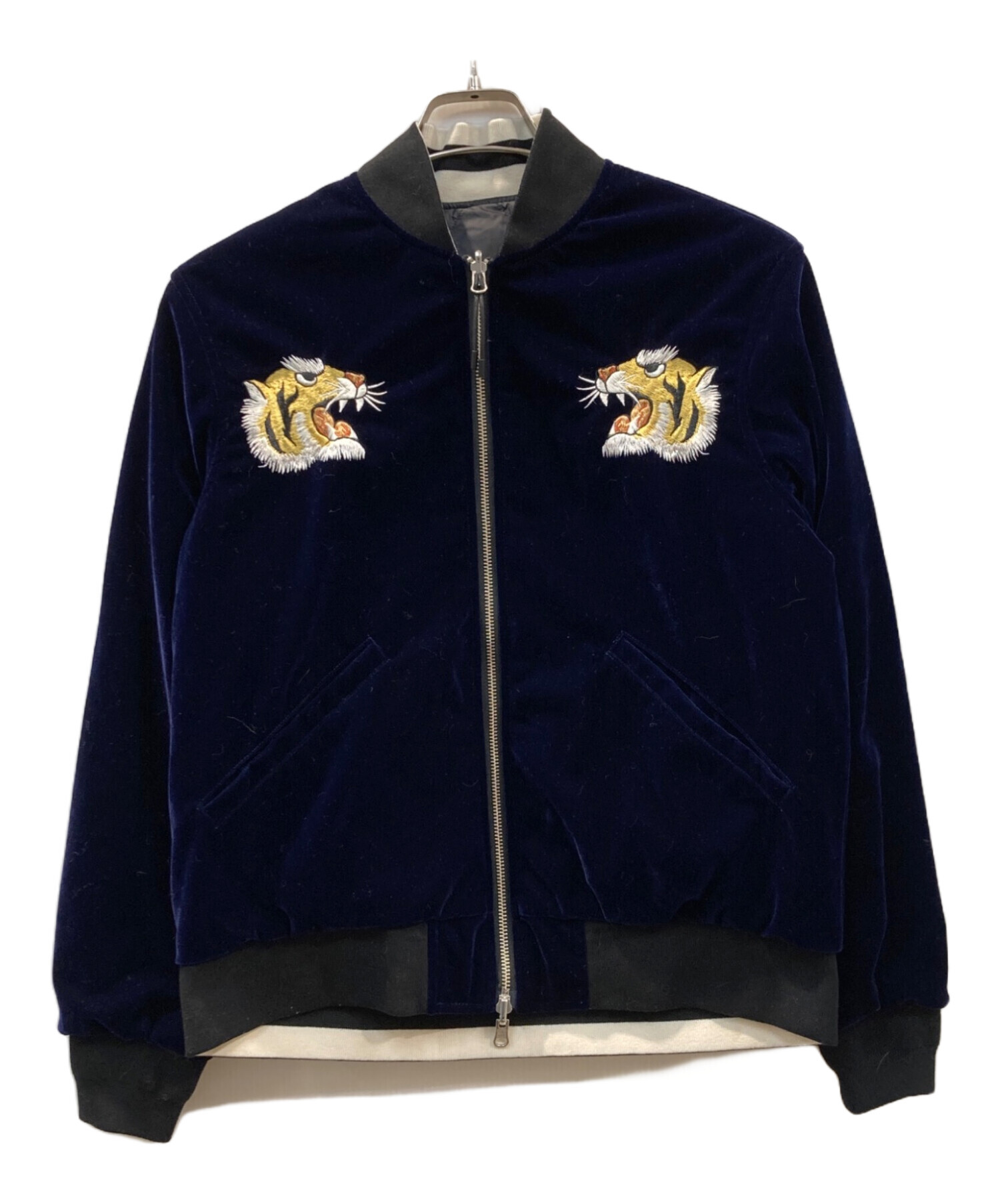 新品　taion リバーシブルスカジャン　XL ネイビー 中古・古着通販】TAION (タイオン) リバーシブルスカジャン ジャパン