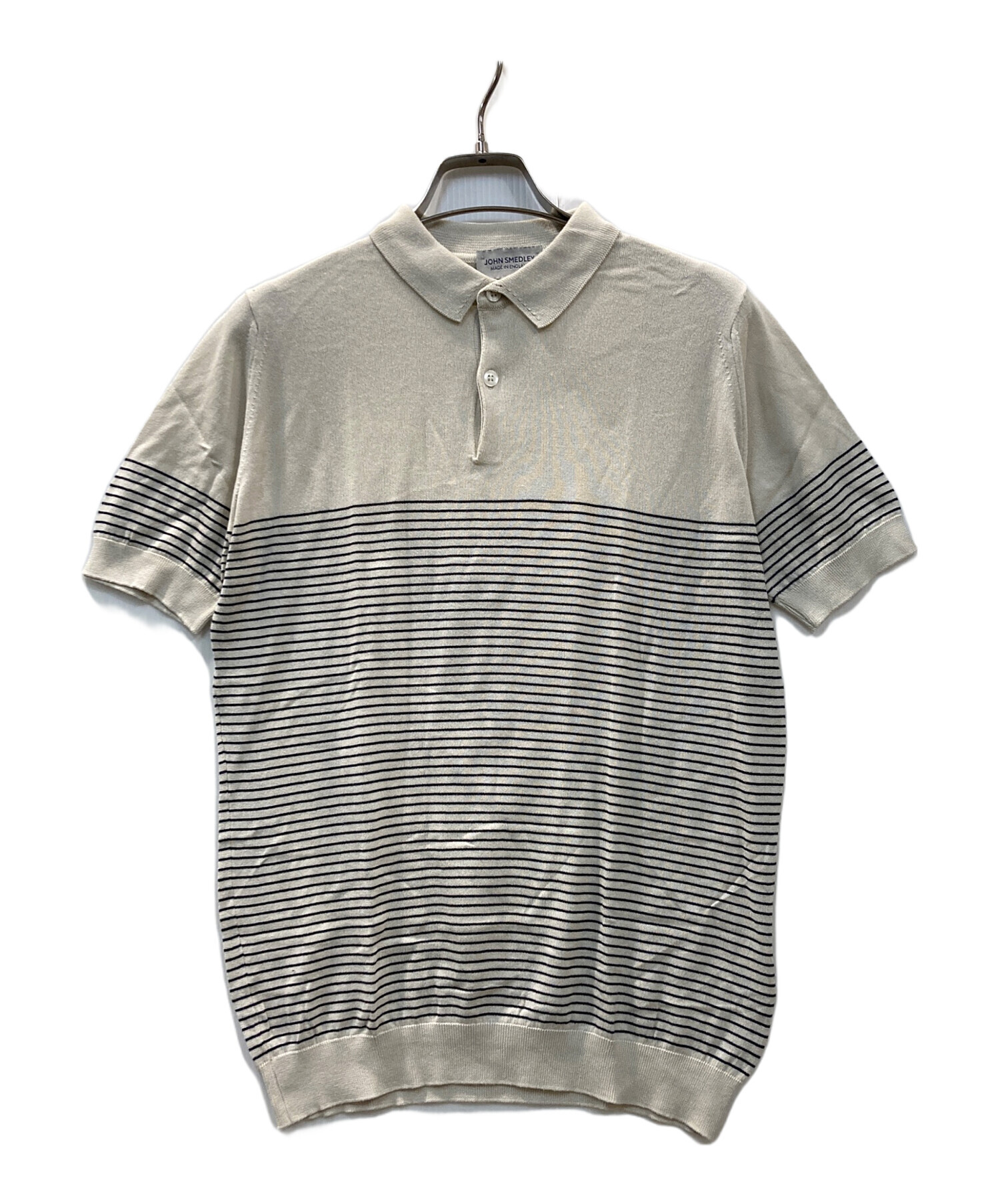 JOHN SMEDLEY ベージュ ポロシャツ 旧タグ ジョンスメドレー 中古・古着通販】JOHN SMEDLEY (ジョンスメドレー) ポロシャツ