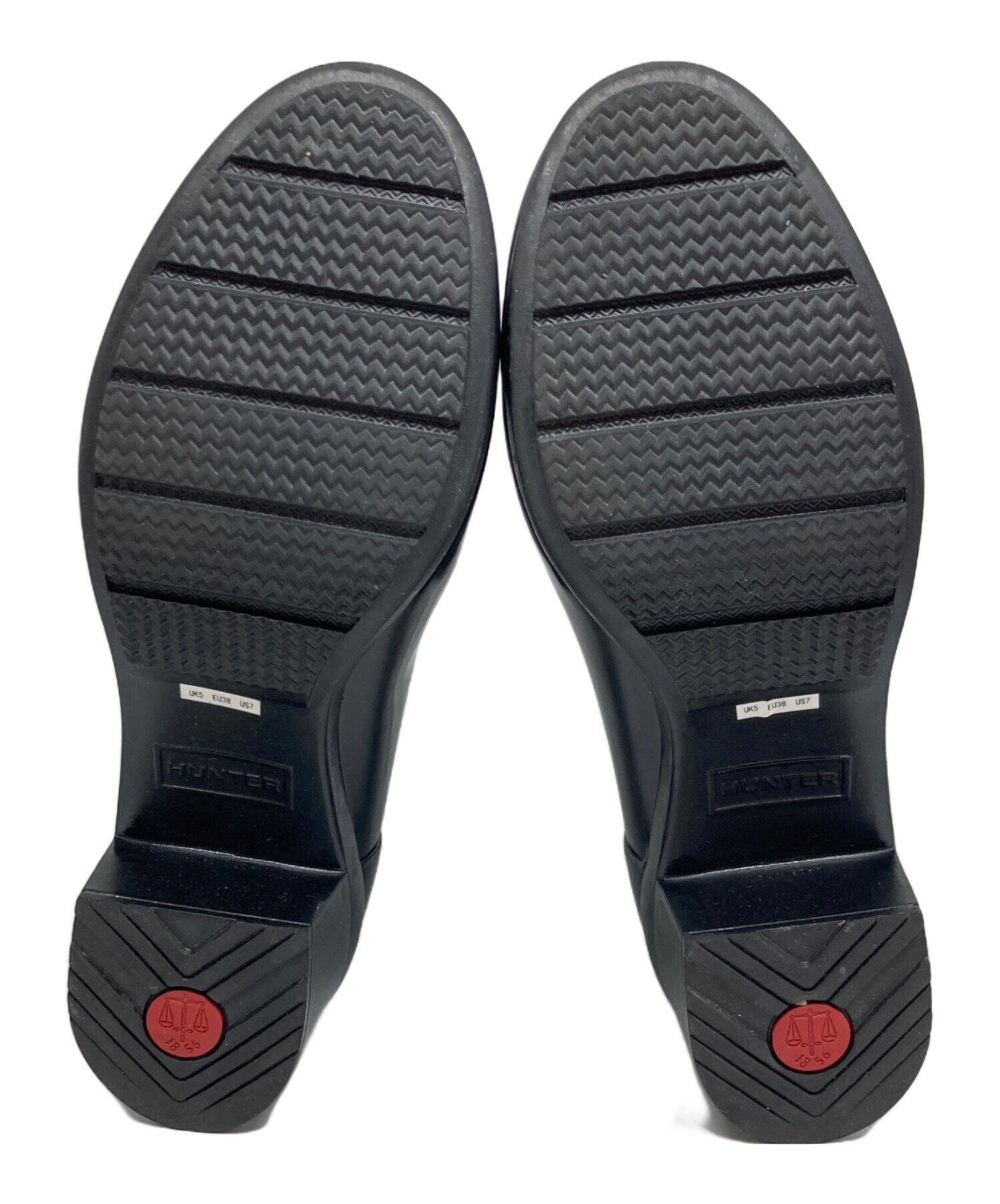 中古・古着通販】HUNTER (ハンター) REFINED MID Heel Gloss ブラック