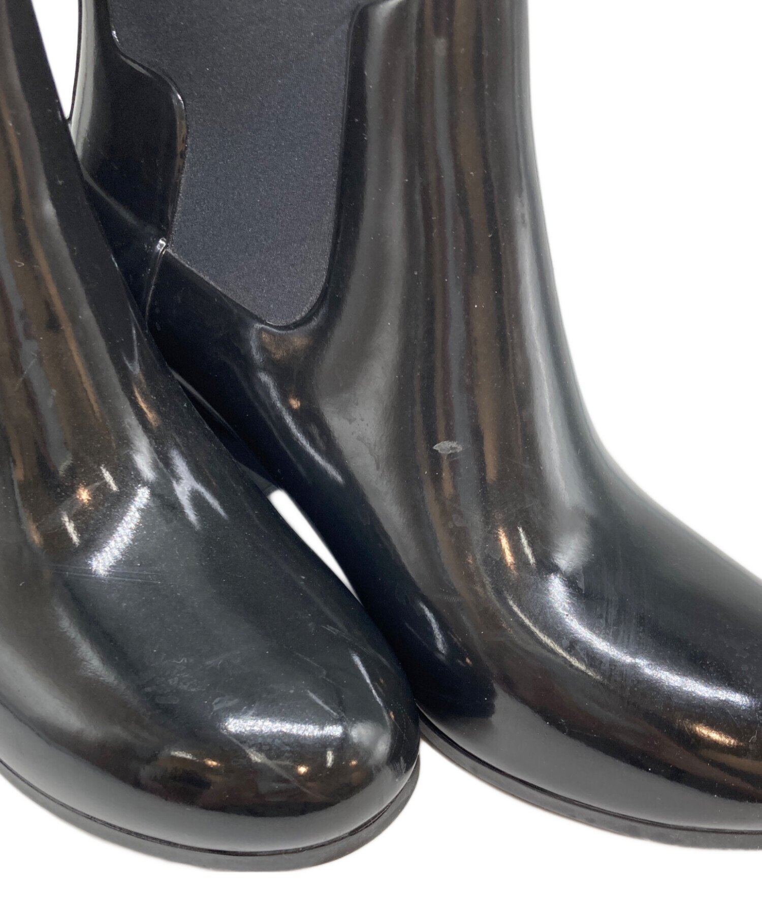 中古・古着通販】HUNTER (ハンター) REFINED MID Heel Gloss ブラック