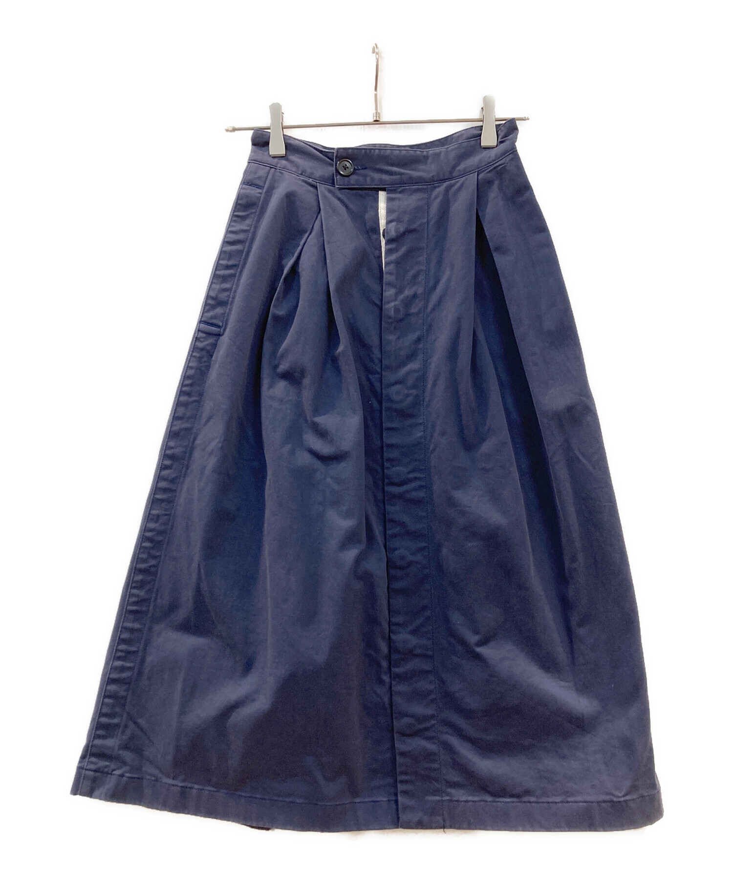 中古・古着通販】Gymphlex (ジムフレックス) スカート ネイビー サイズ