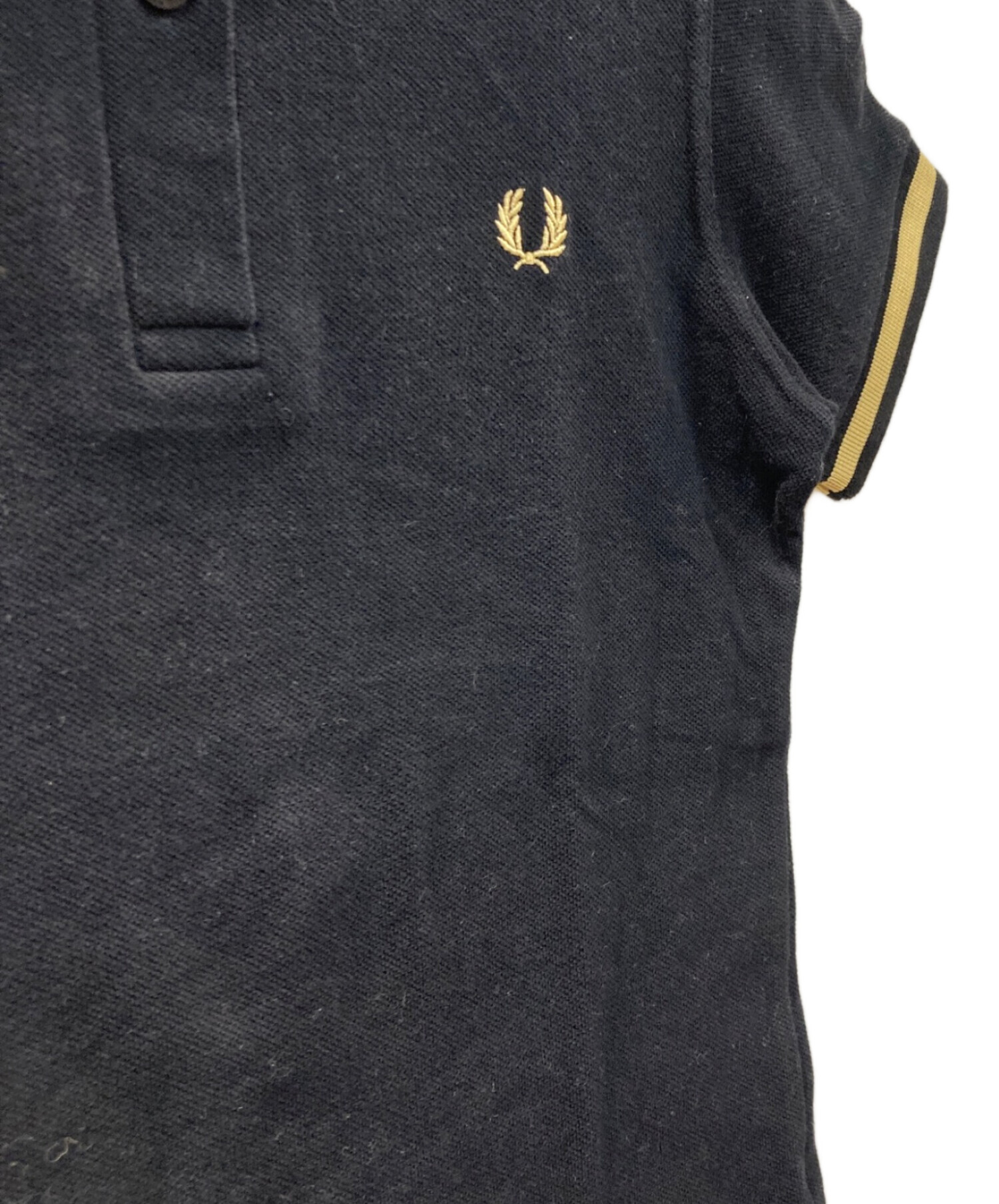 【未開封】【新品未使用】FRED PERRY ポロシャツ サイズ10 黒 中古・古着通販】FRED PERRY (フレッドペリー) REISSUES ポロシャツ