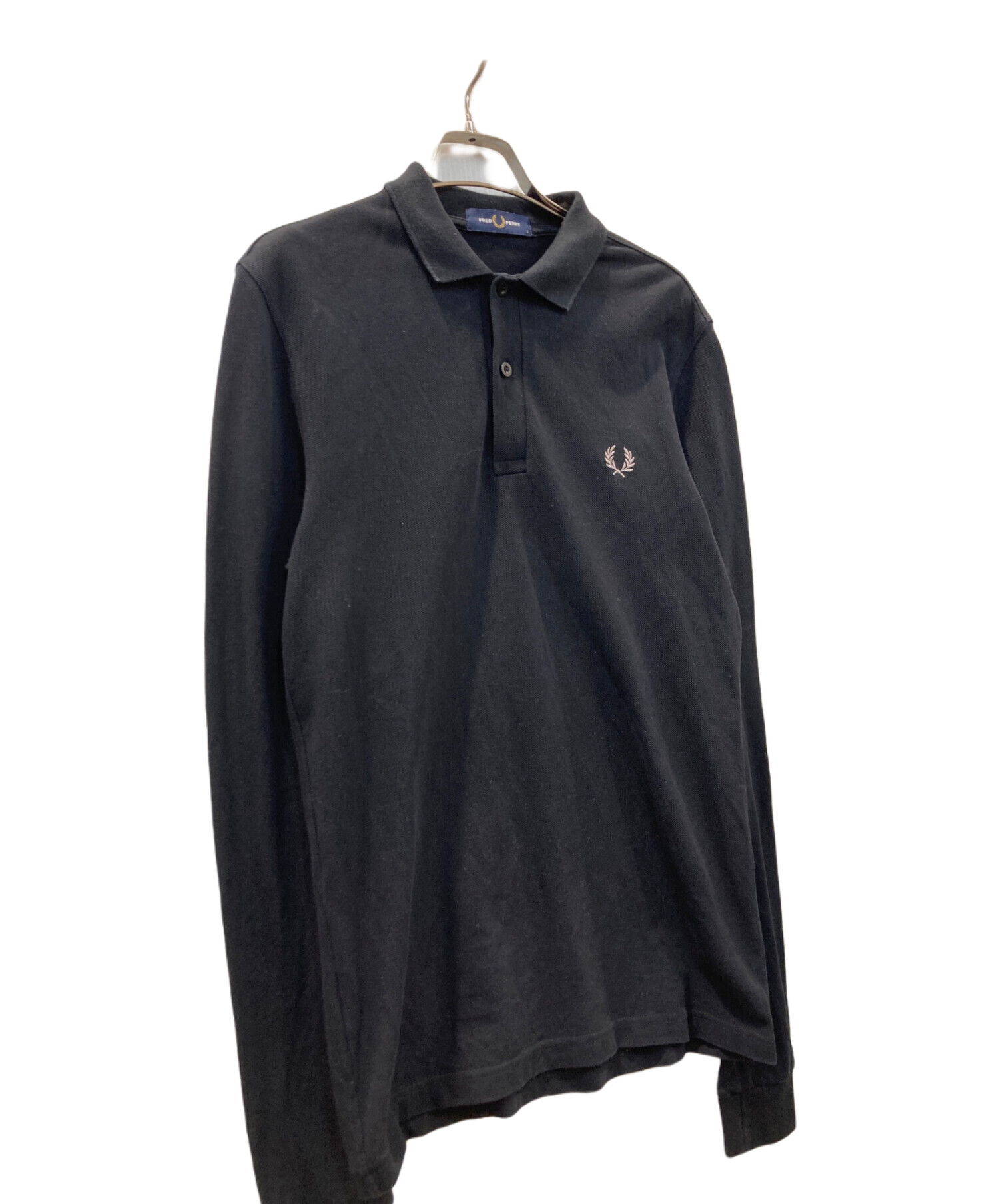 中古・古着通販】FRED PERRY (フレッドペリー) ポロシャツ ブラック