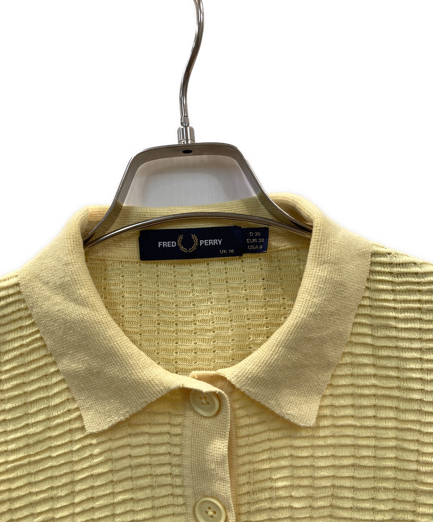 中古・古着通販】FRED PERRY (フレッドペリー) Textured Knit Polo 