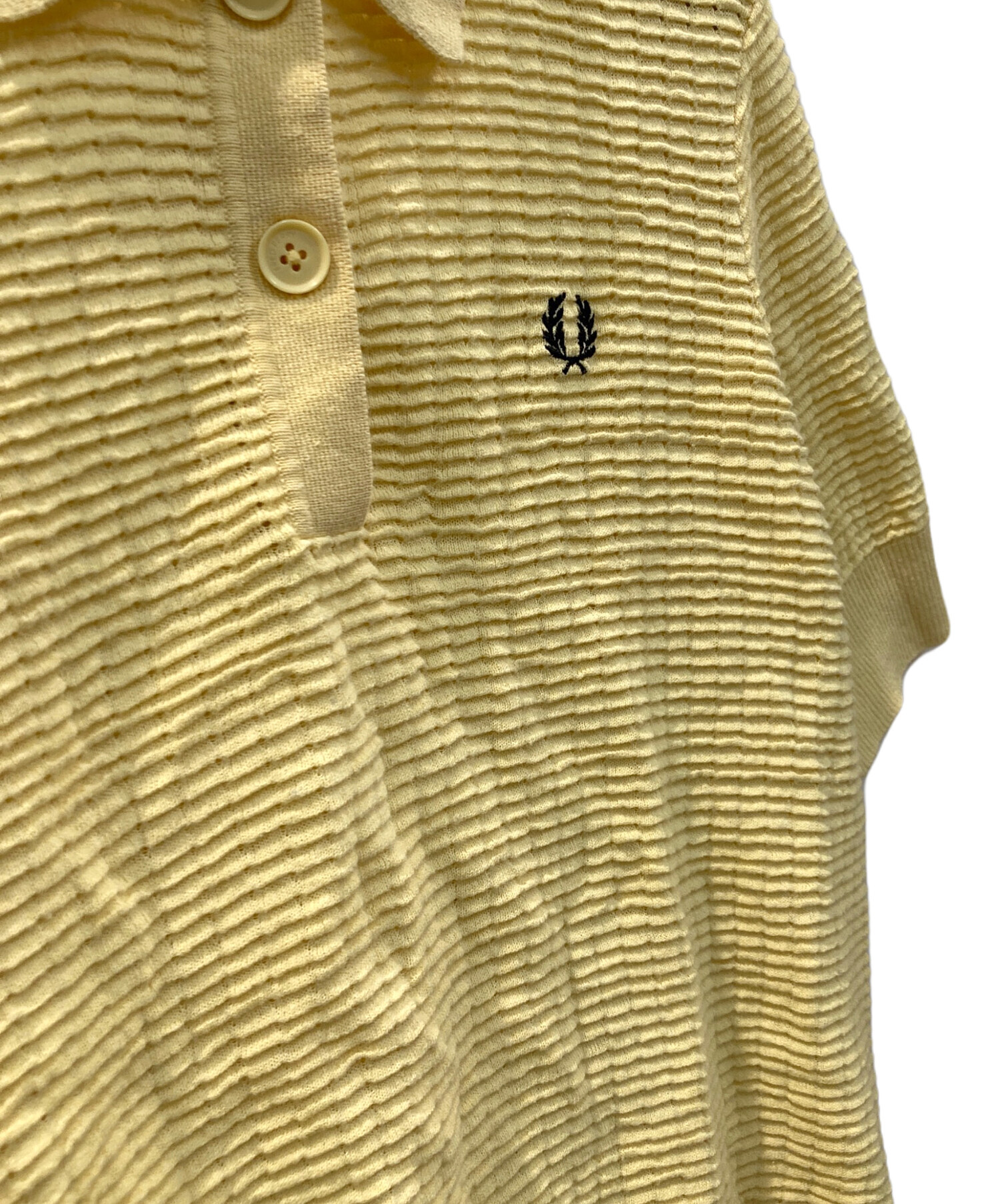 中古・古着通販】FRED PERRY (フレッドペリー) Textured Knit Polo