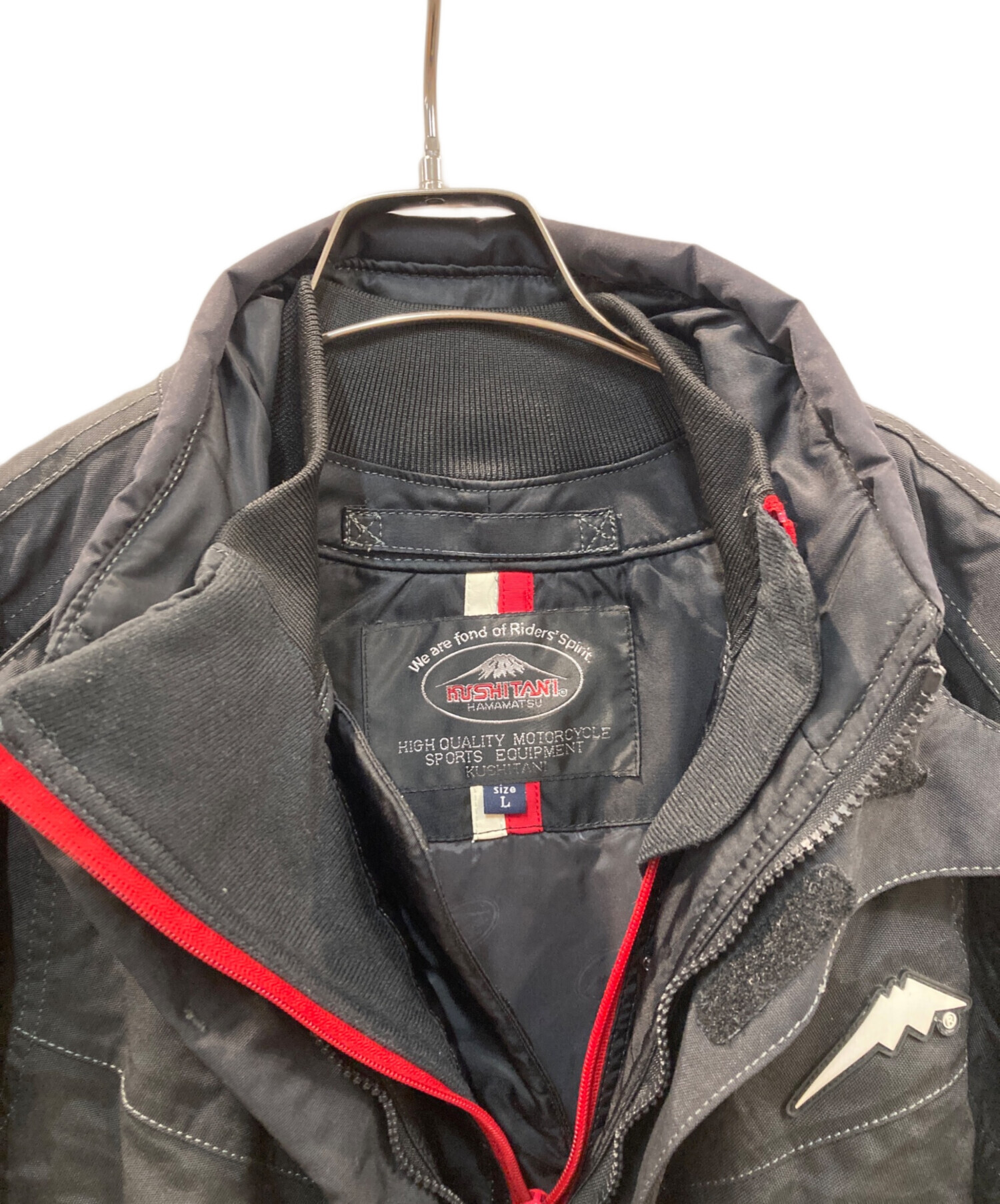 中古・古着通販】KUSHITANI (クシタニ) ライダースジャケット ブラック