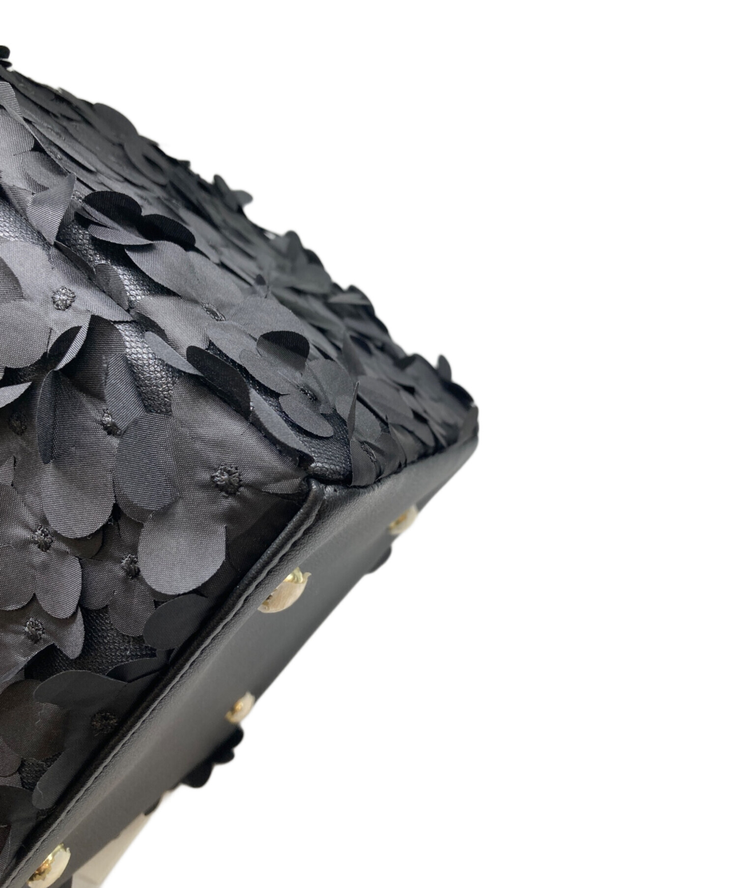 中古・古着通販】Bibiy. (ビビィ) B. FLORET BOX BAG ブラック 未使用