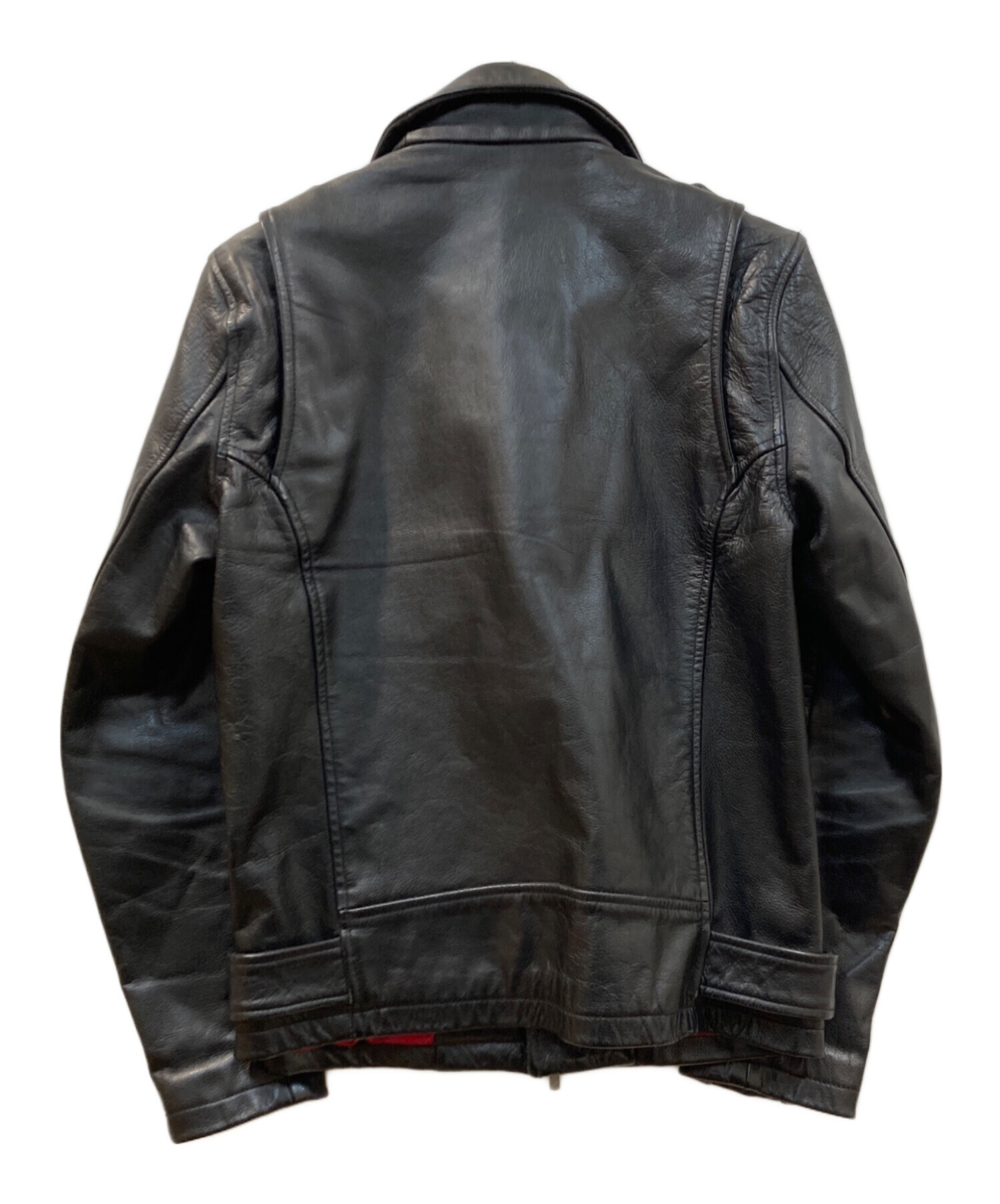 中古・古着通販】NO ID. (ノーアイディー) ライダースジャケット