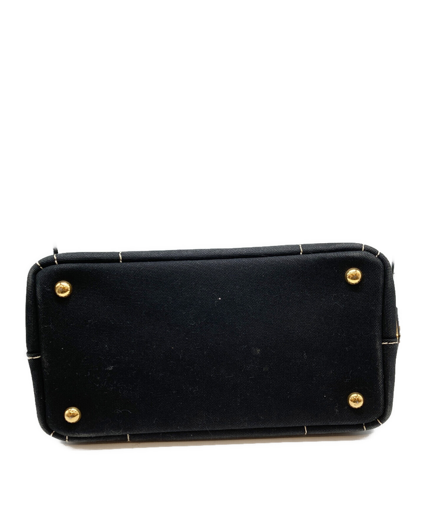 中古・古着通販】PRADA (プラダ) カナパ キャンバスハンドバッグ