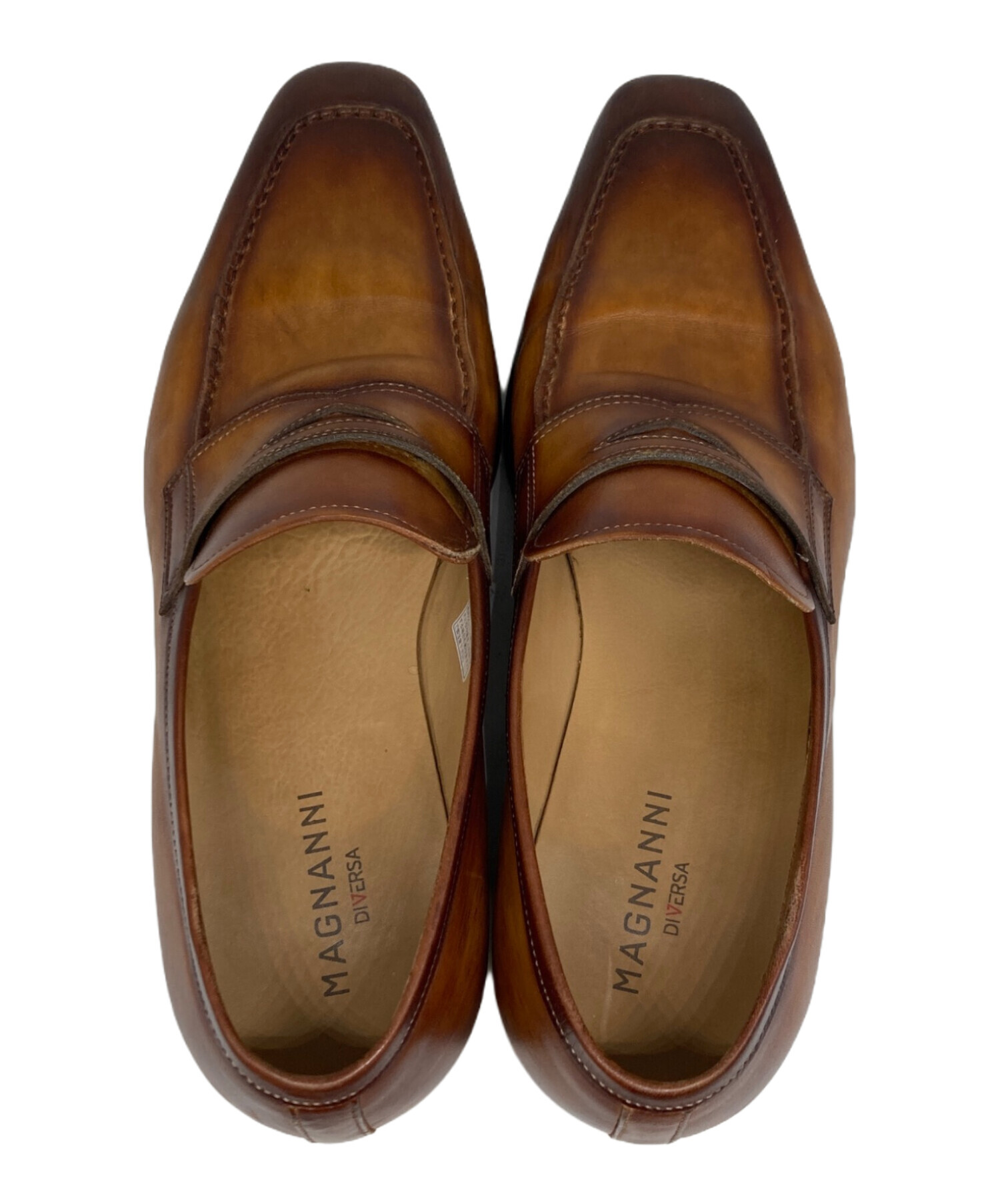 中古・古着通販】MAGNANNI (マグナーニ) ローファー ブラウン サイズ