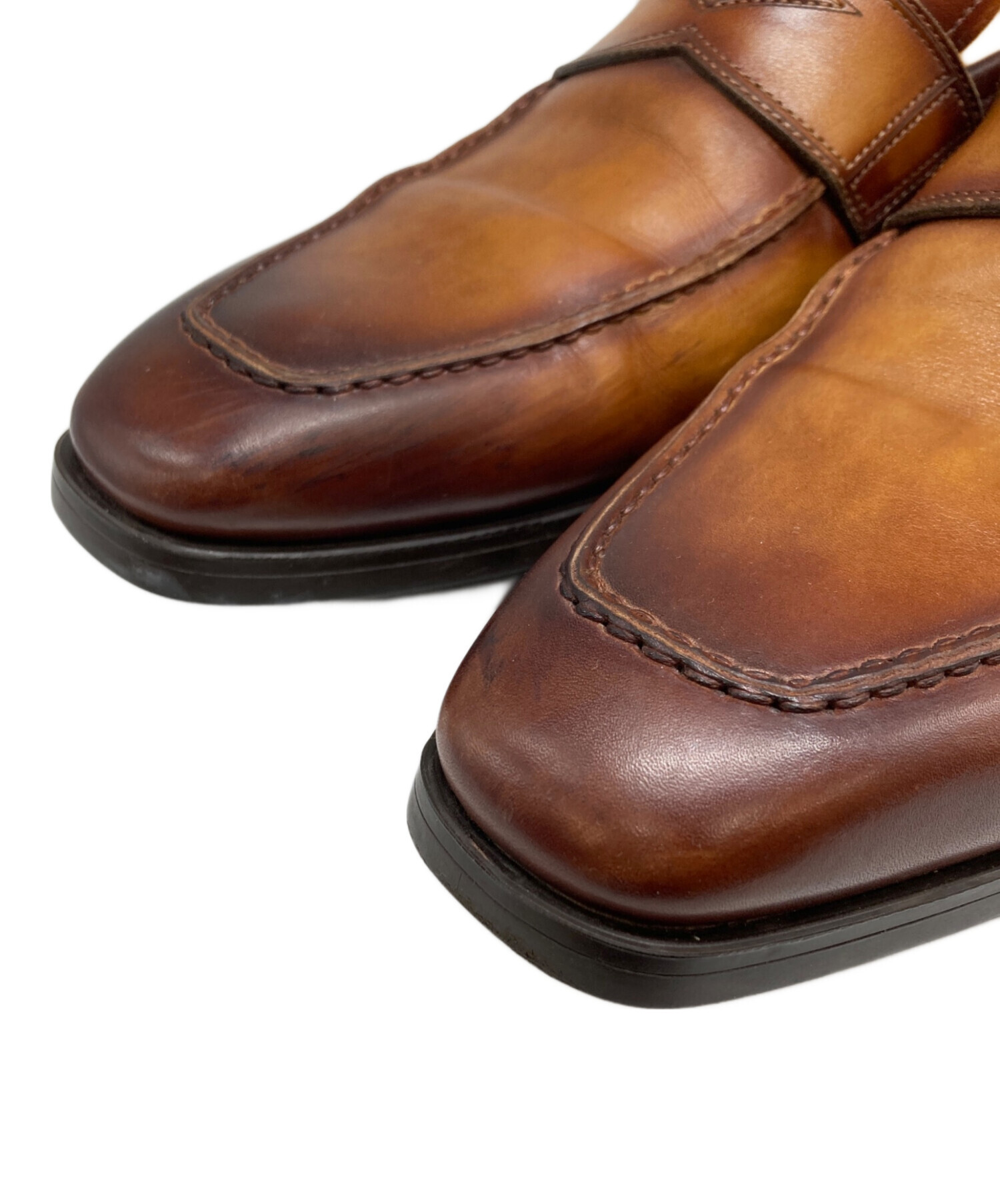 中古・古着通販】MAGNANNI (マグナーニ) ローファー ブラウン サイズ