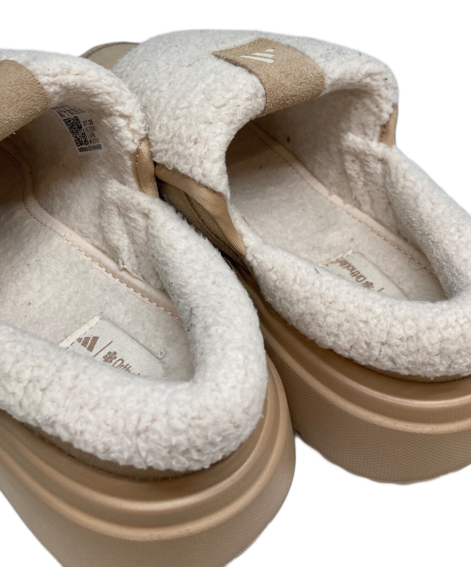 中古・古着通販】adidas (アディダス) GRAND COURT MULE ベージュ