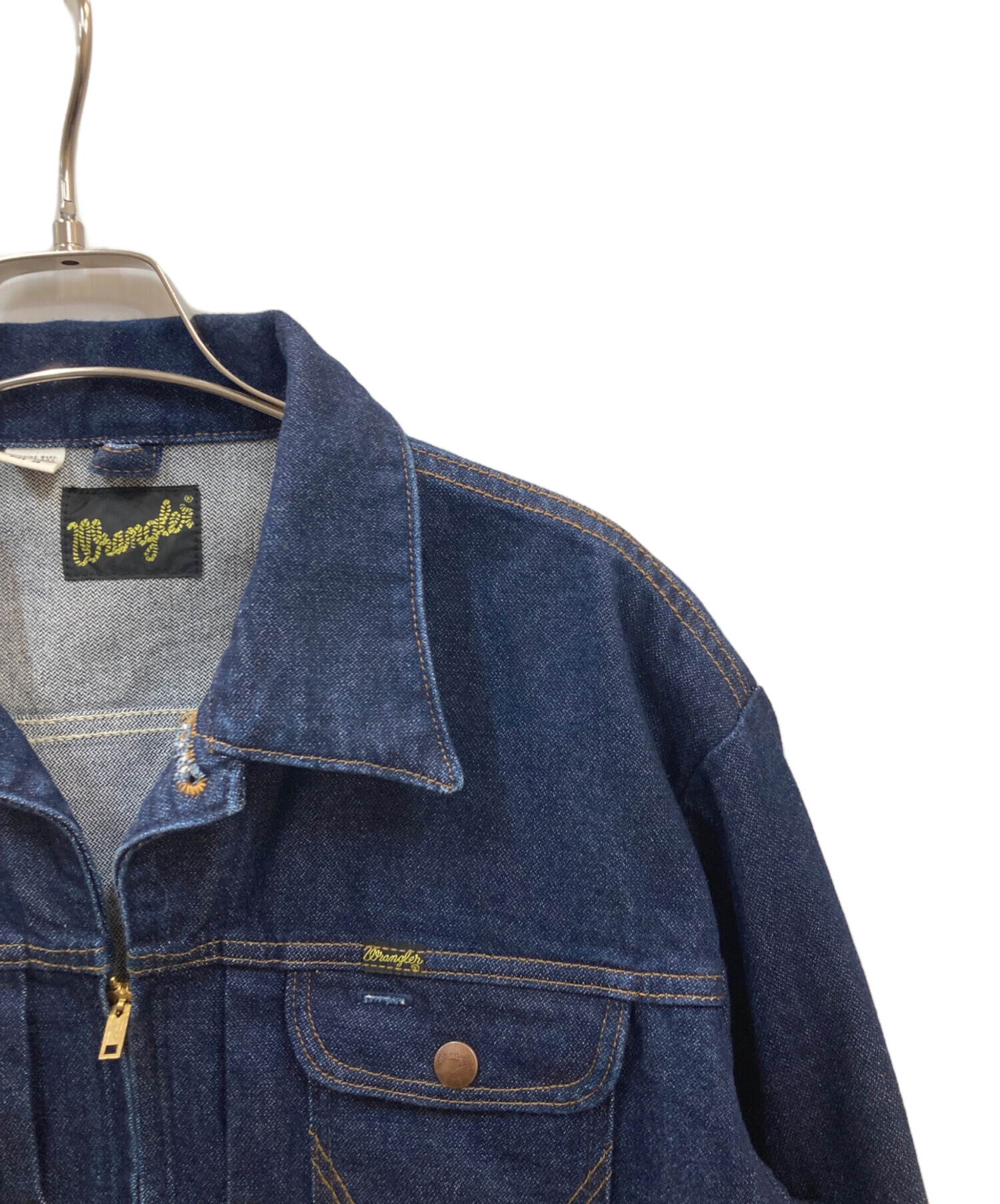 中古・古着通販】Wrangler (ラングラー) 24MJZ デニムジャケット
