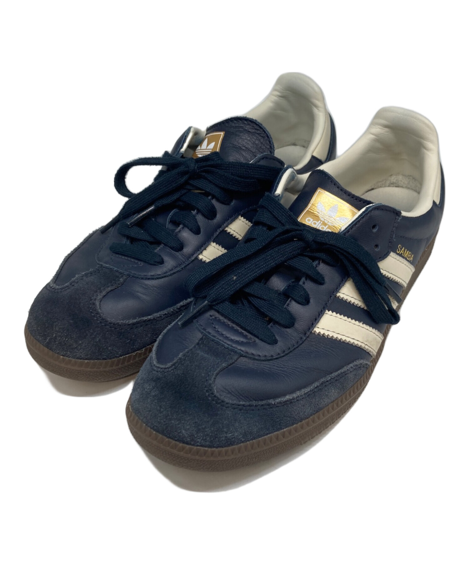 中古・古着通販】adidas (アディダス) SAMBA OG ネイビー サイズ:27.5 