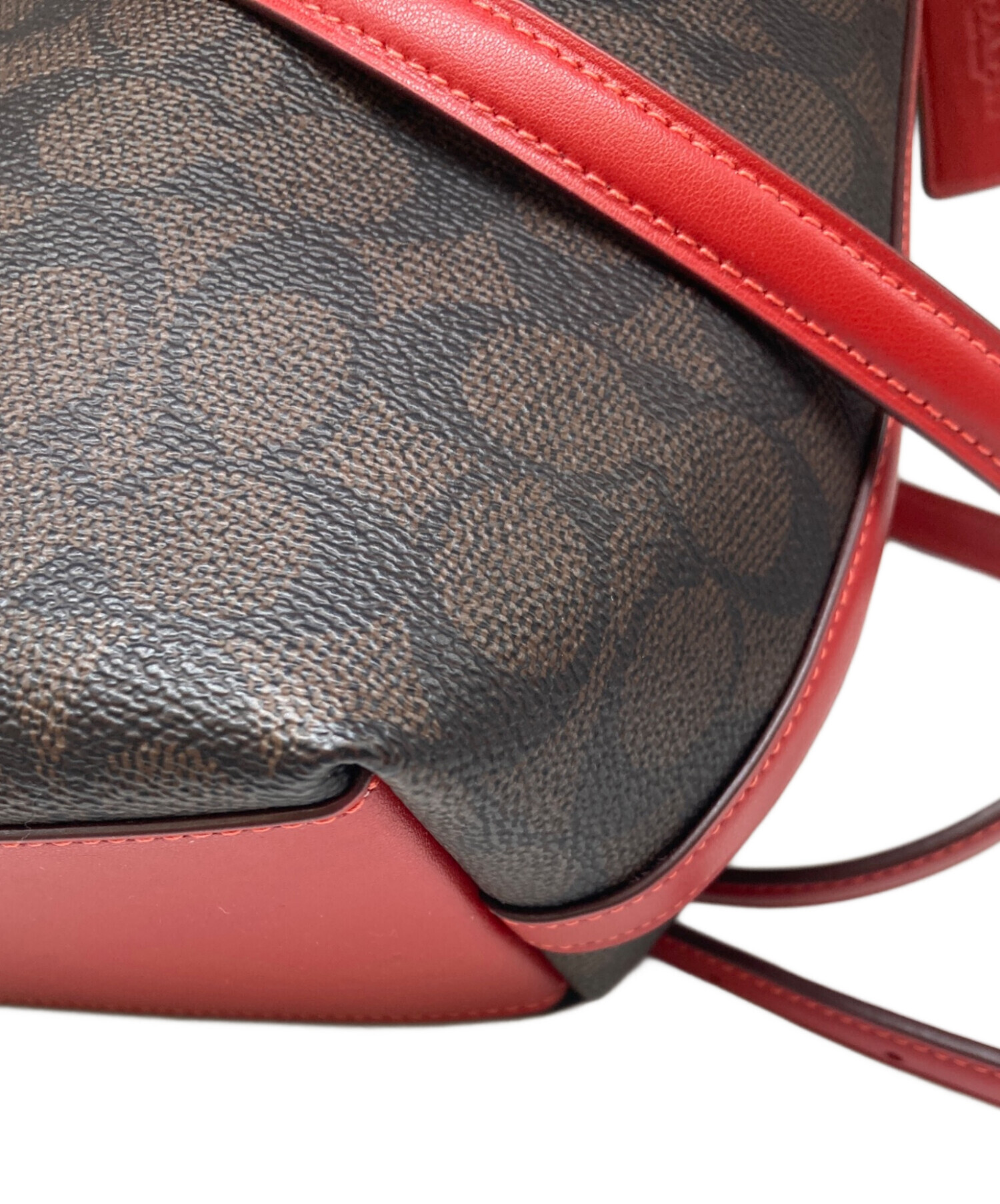 中古・古着通販】COACH (コーチ) シティ バケット バッグ レッド