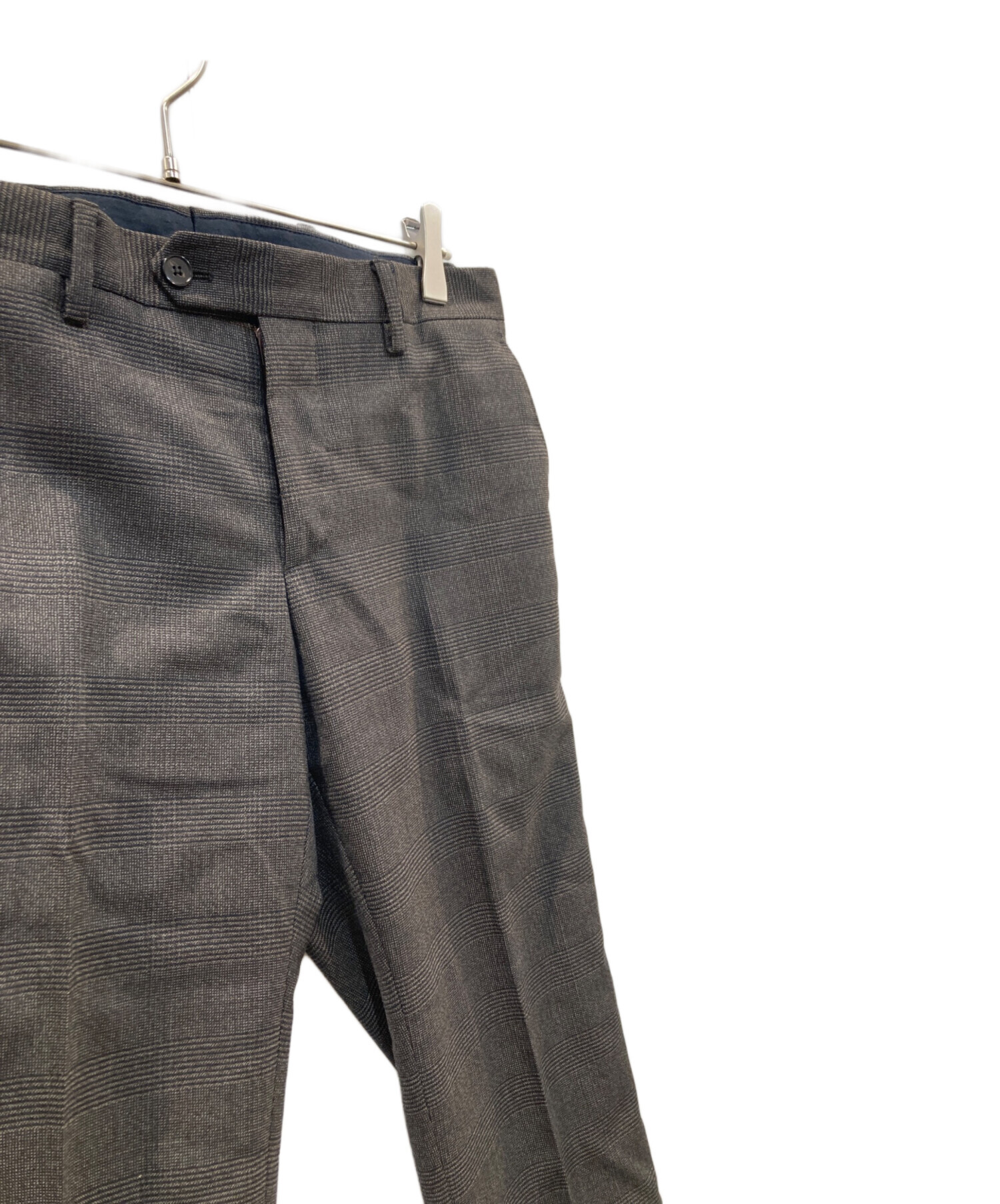 中古・古着通販】LARDINI (ラルディーニ) ウールスラックス グレー