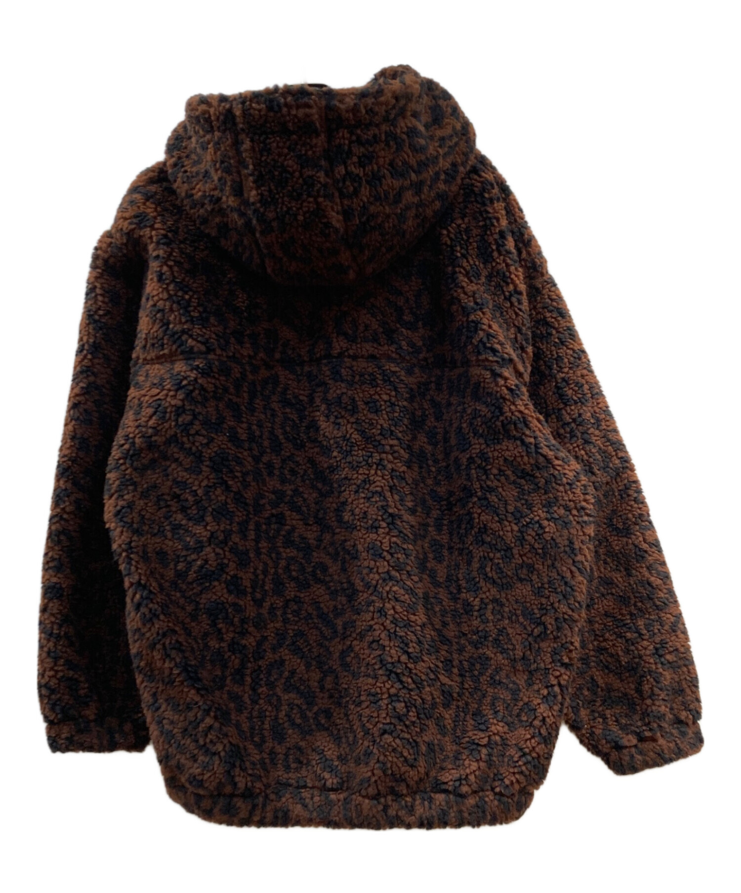 中古・古着通販】WACKO MARIA (ワコマリア) LEOPARD BOA FLEECE HOODED