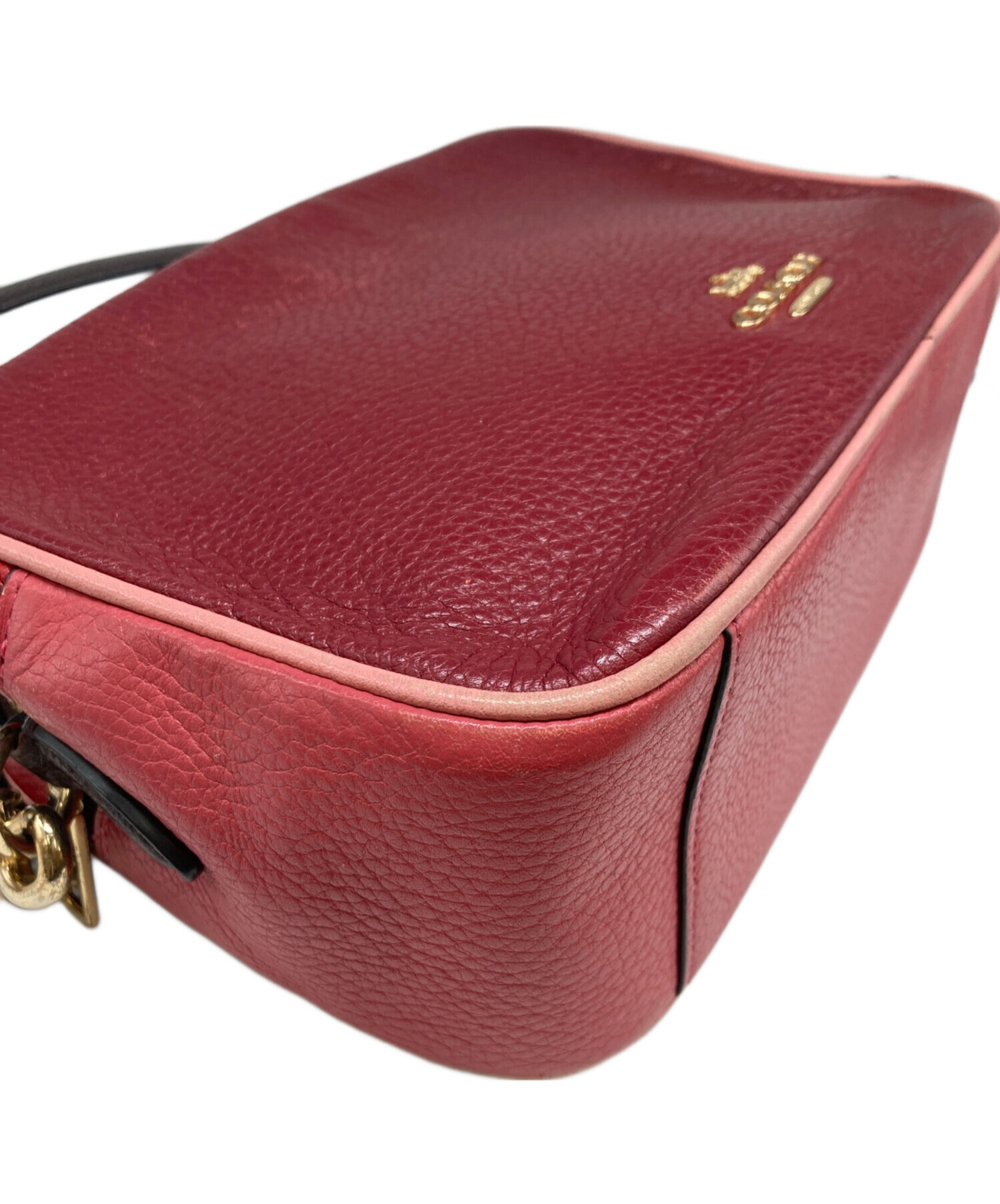 中古・古着通販】COACH (コーチ) ショルダーバッグ レッド｜ブランド