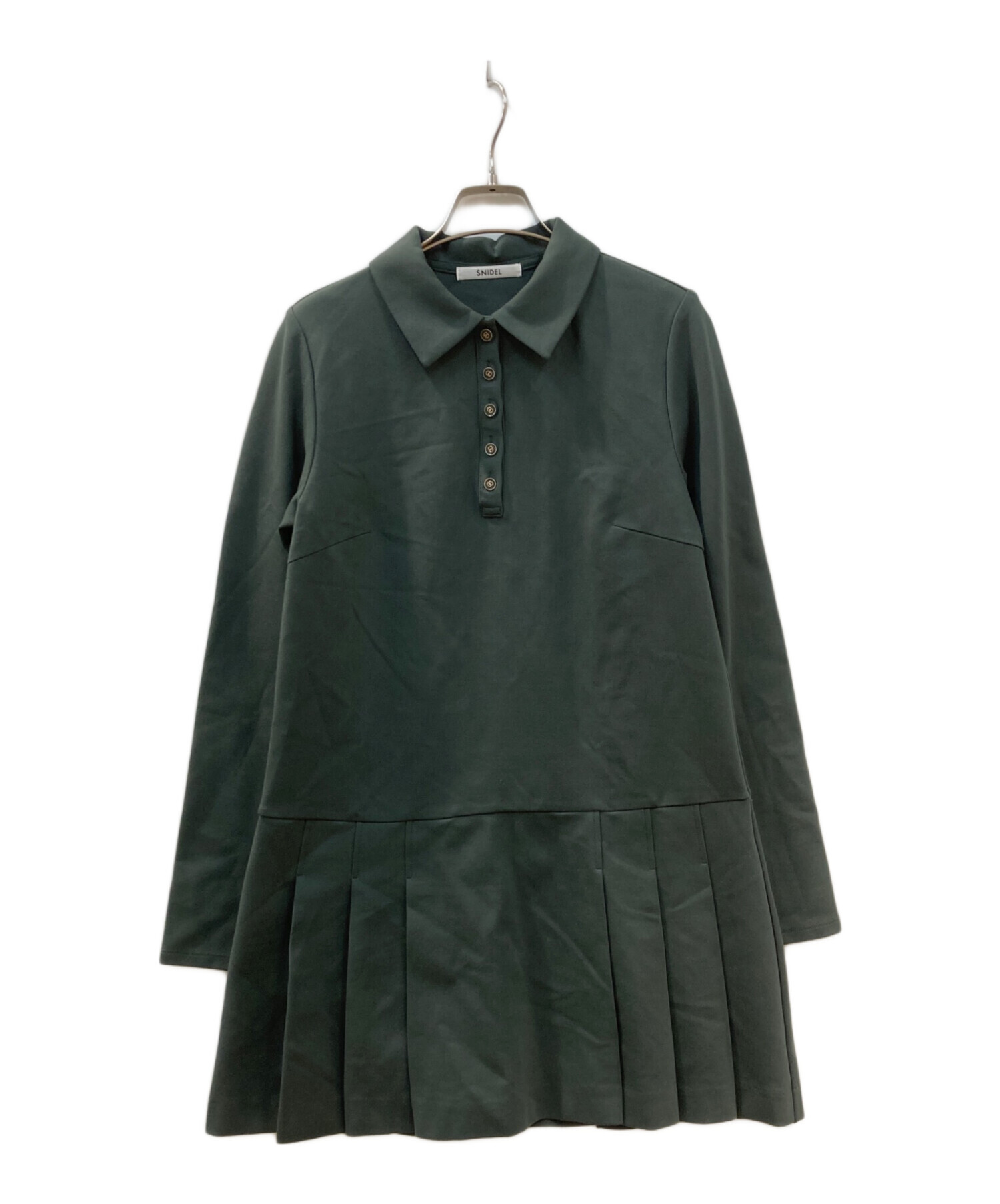 中古・古着通販】Snidel (スナイデル) 衿つきプリーツカットミニ