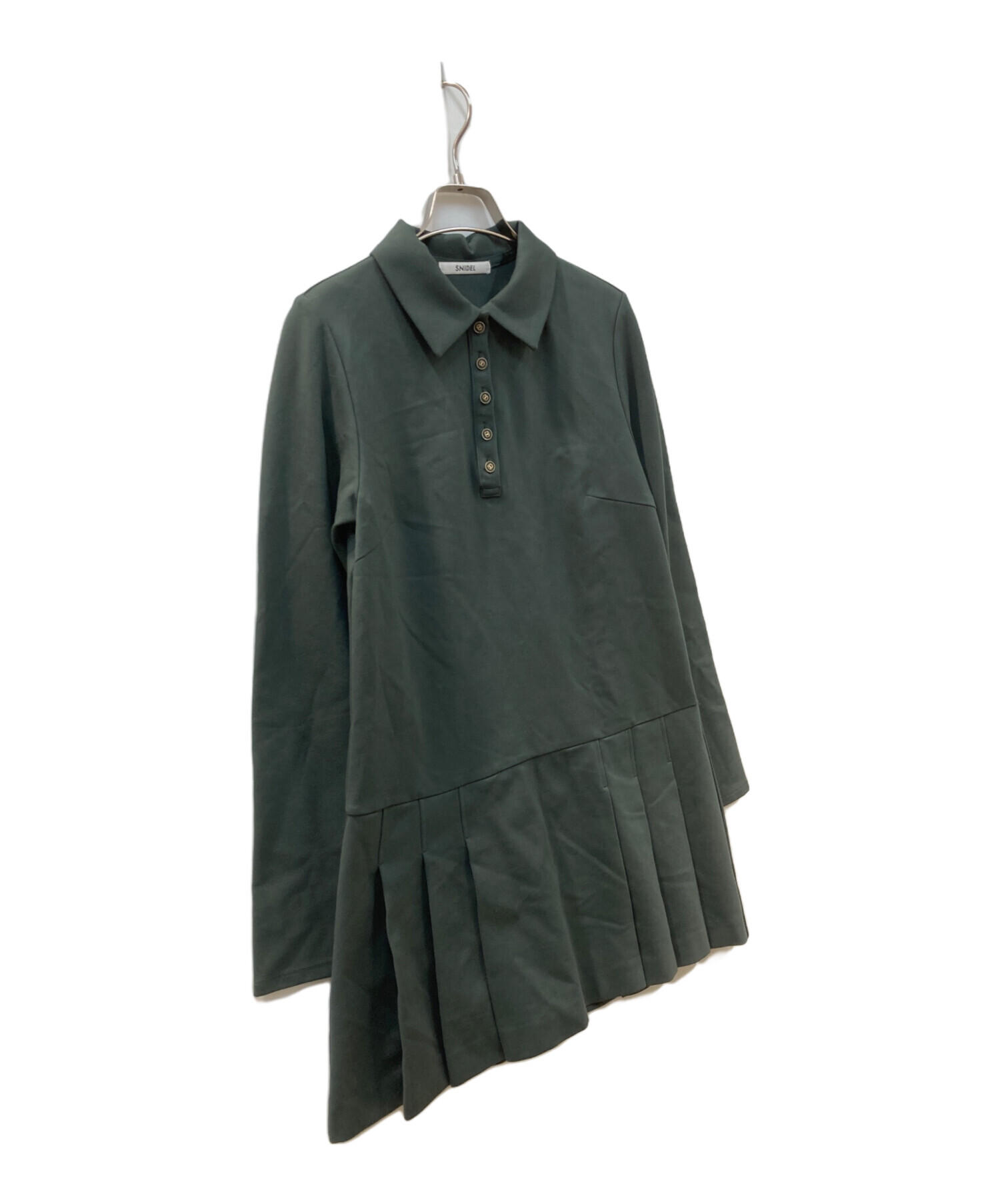 中古・古着通販】Snidel (スナイデル) 衿つきプリーツカットミニ