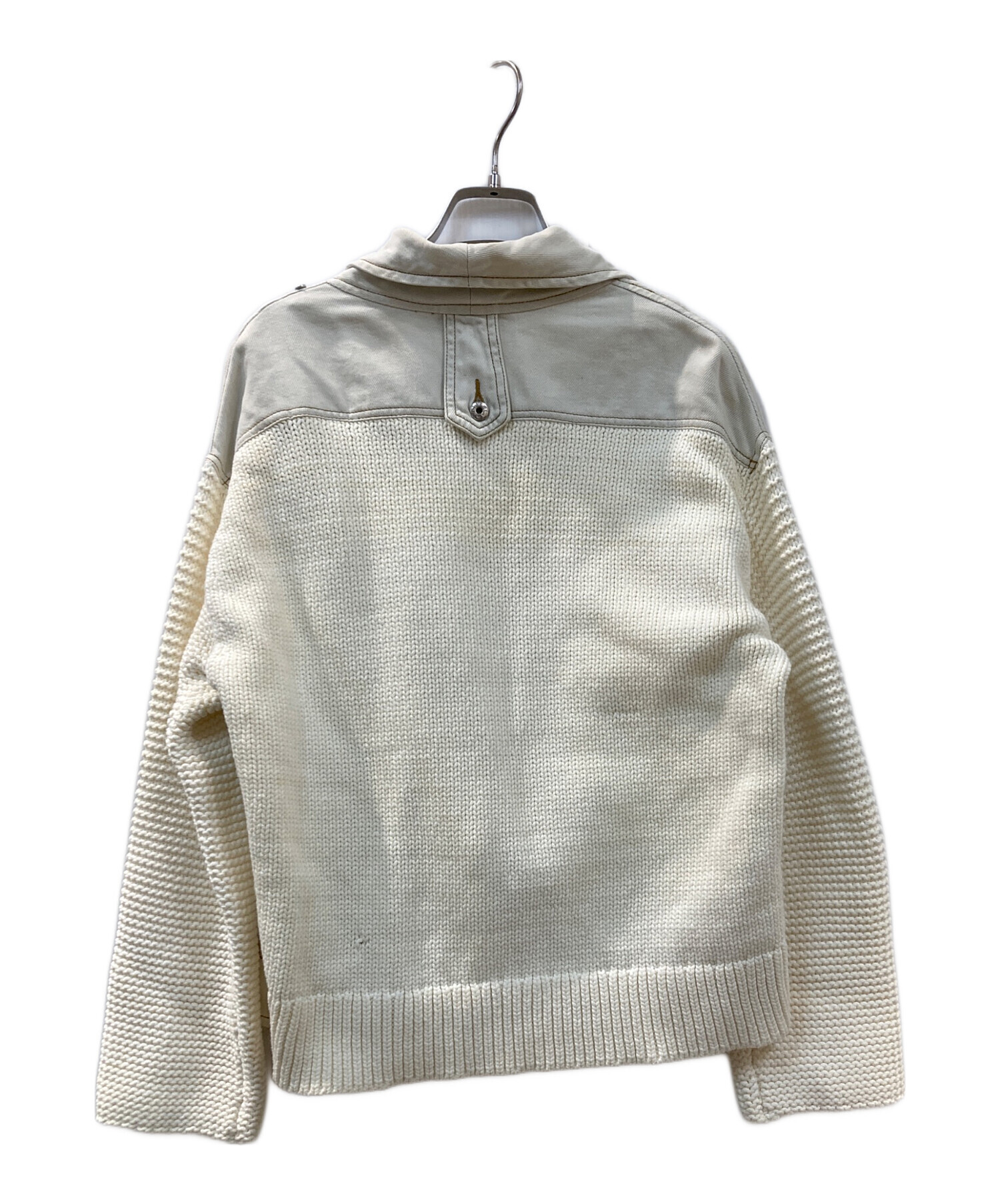 中古・古着通販】DIESEL (ディーゼル) ニットスリーブジャケット 