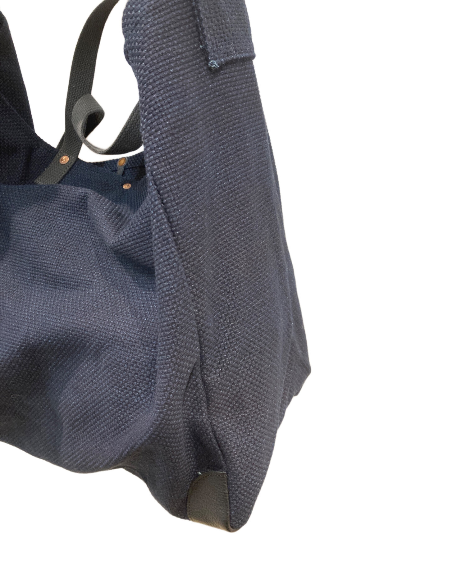 【未使用品】MOLTEMANIインディゴビッグショルダーバッグ 中古・古着通販】MOLTEMANI (モルテマニ) 14oz Okayama Heavy weight