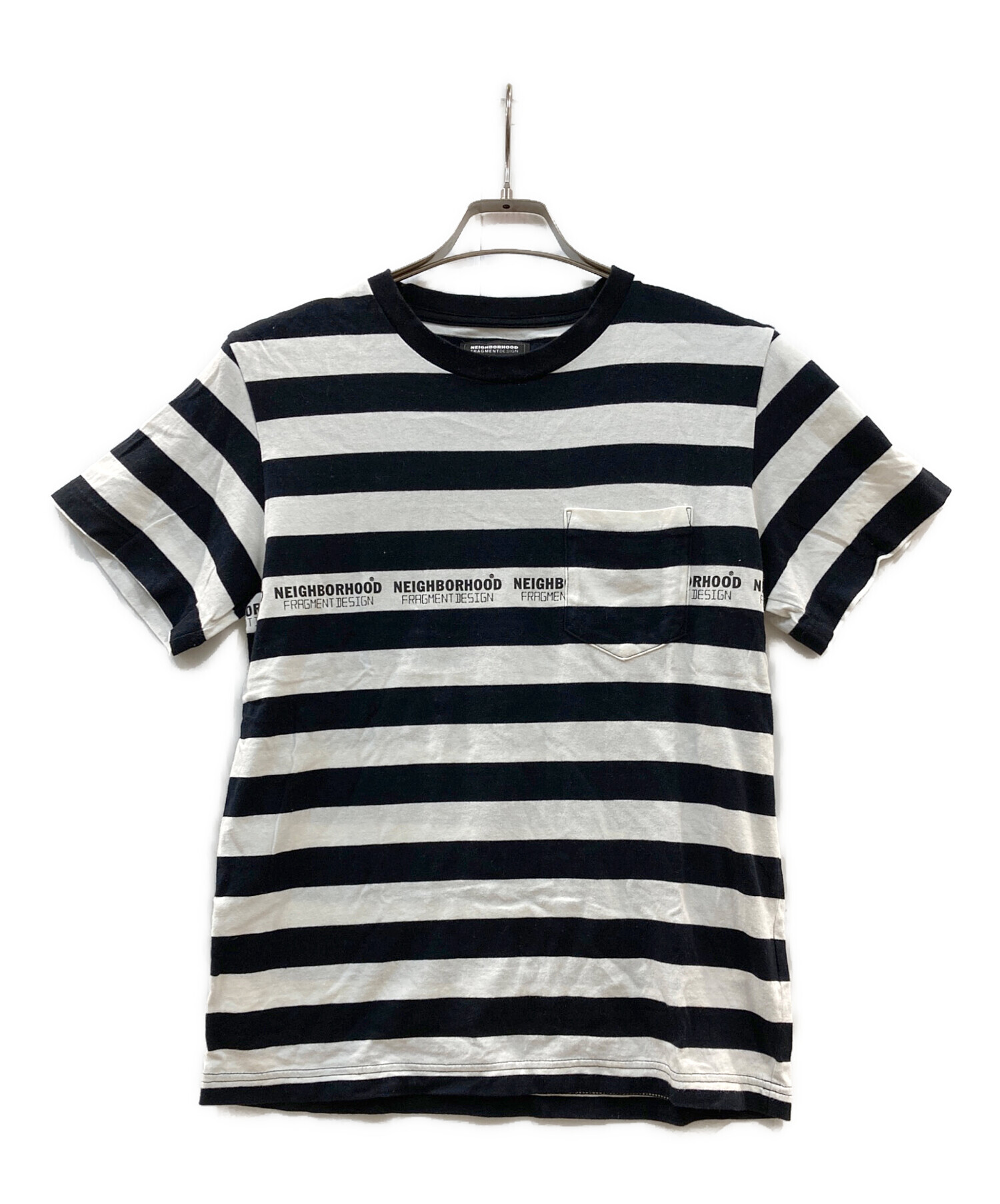 ネイバーフッドfragmentdesign　NH3204　黒✕白 中古・古着通販】NEIGHBORHOOD (ネイバーフッド) FRAGMENT DESIGN