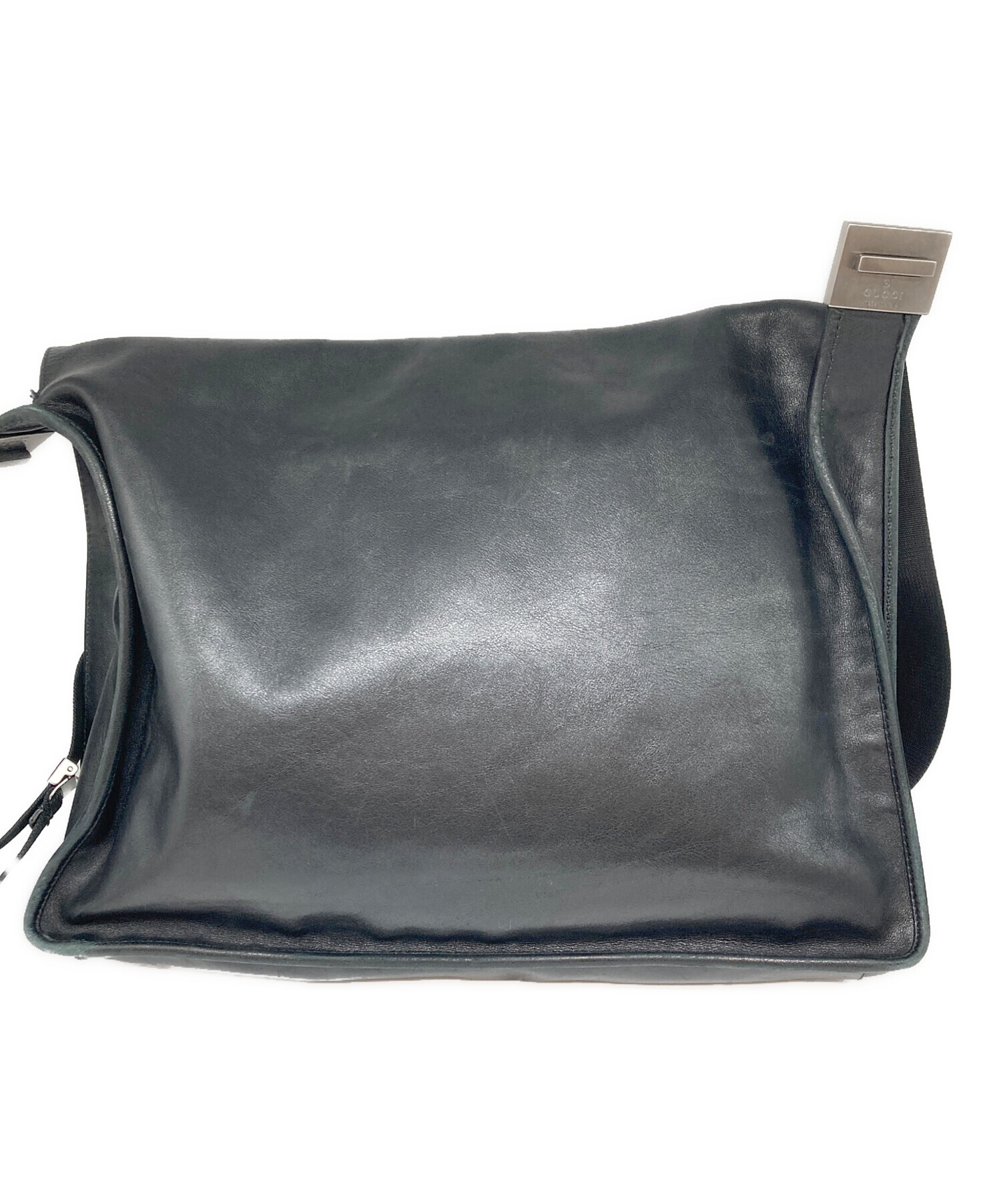 中古・古着通販】GUCCI (グッチ) ショルダーバッグ ブラック｜ブランド