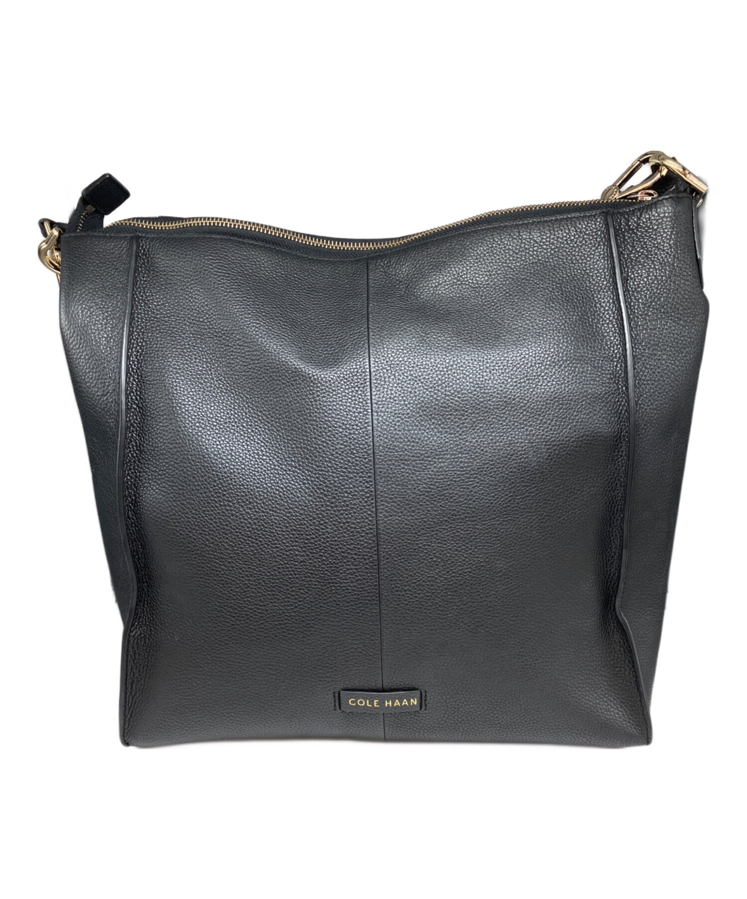 コールハーン本革 2way トートバッグ ショルダーバッグ ブラック　未使用 中古・古着通販】COLE HAAN (コールハーン) ショルダーバッグ ブラック