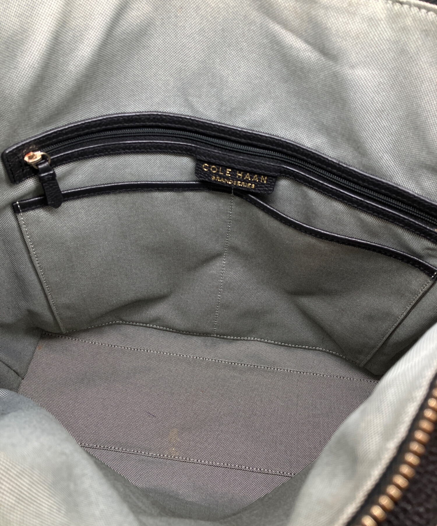 中古・古着通販】COLE HAAN (コールハーン) ショルダーバッグ ブラック