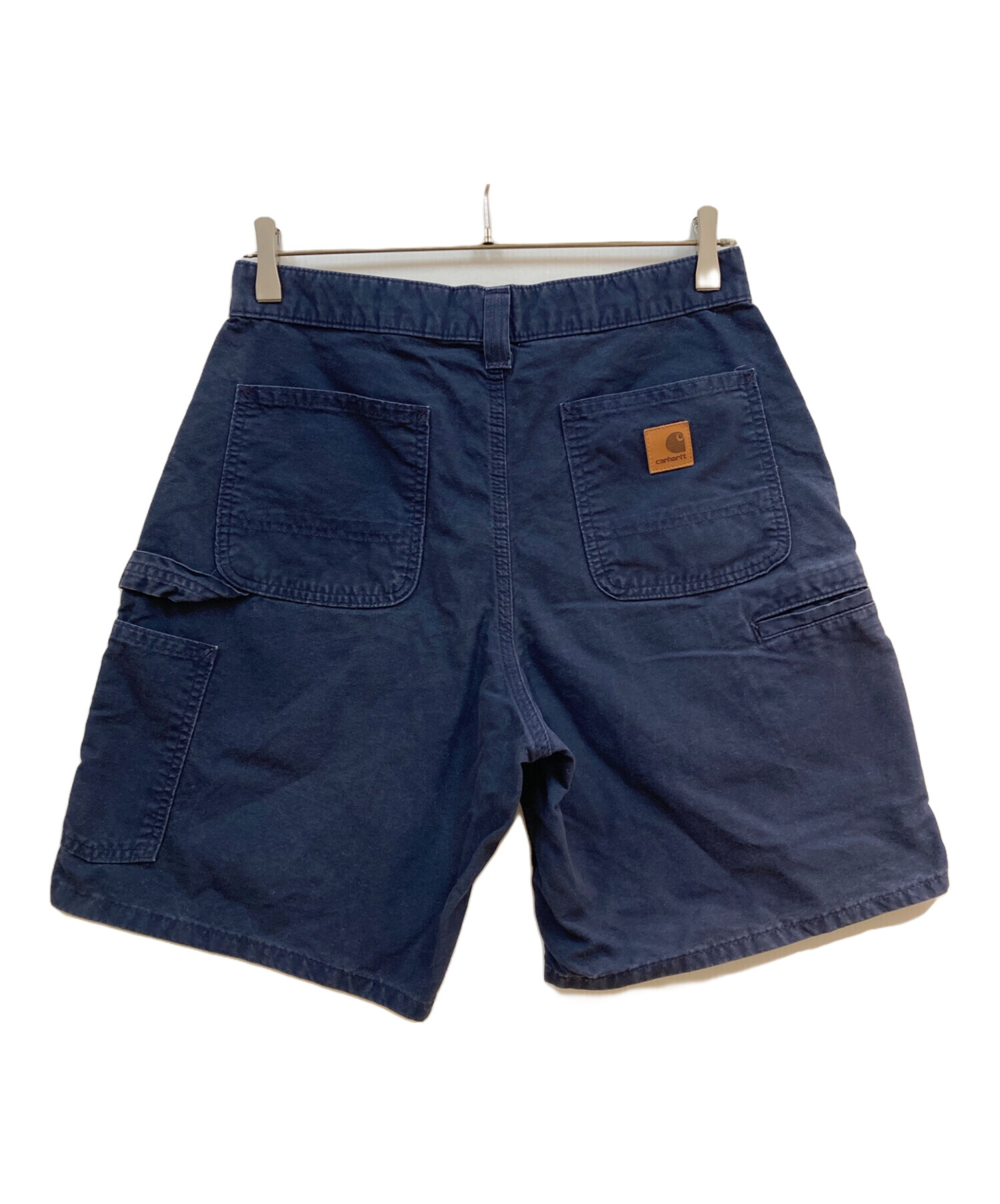B24HTG W32 Carhartt ショートパンツ ペインターパンツ 中古・古着通販】CarHartt (カーハート) ペインターショーツ ネイビー