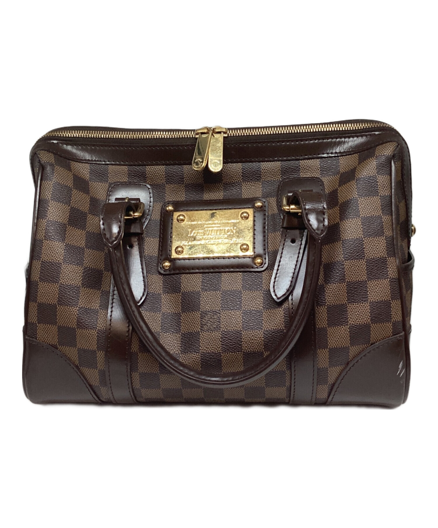 Louis Vuitton ミニボストンバッグ ブラウン　ヴィンテージ品 中古・古着通販】LOUIS VUITTON (ルイ ヴィトン) ミニボストンバッグ