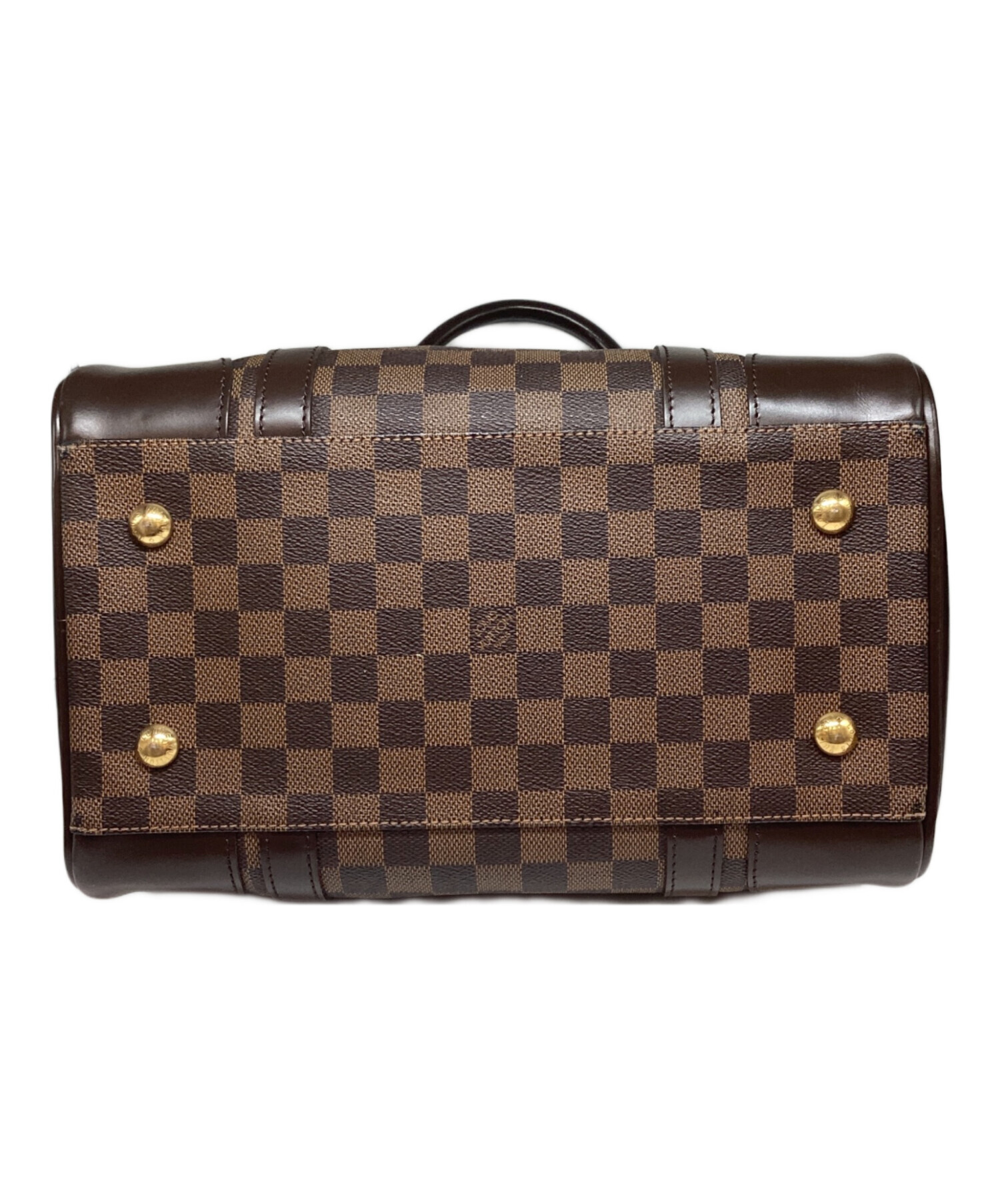 Louis Vuitton ミニボストンバッグ ブラウン　ヴィンテージ品 中古・古着通販】LOUIS VUITTON (ルイ ヴィトン) ミニボストンバッグ