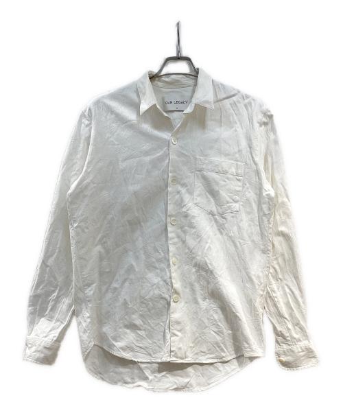 中古・古着通販】OUR LEGACY (アワーレガシー) 長袖シャツ ホワイト