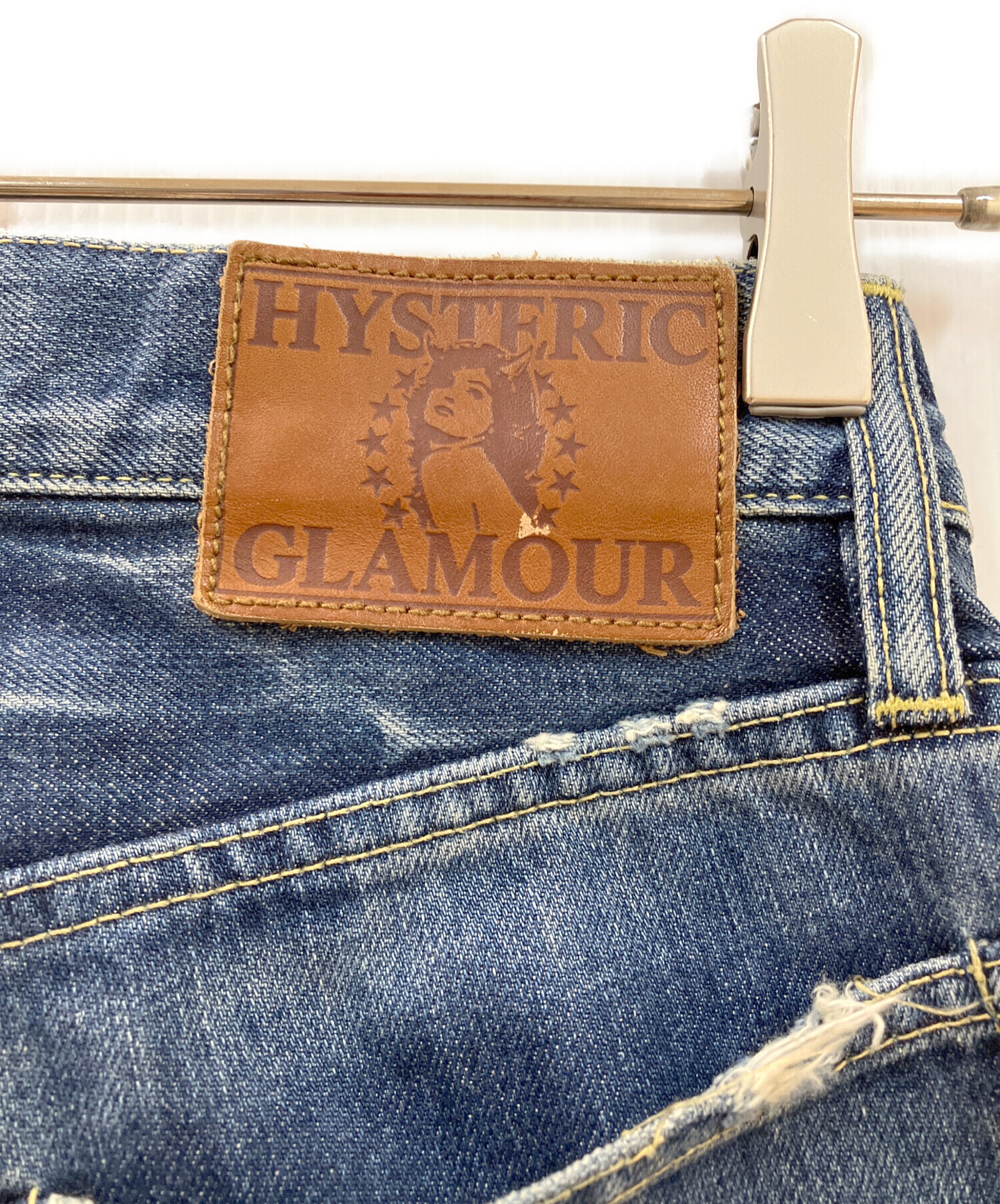 ヒステリックグラマー デニム 古着 正規品 中古・古着通販】Hysteric Glamour (ヒステリックグラマー) リペア加工