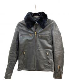 63 Leathers （ロクサンレザーズ）ボディバッグ 濃紺 63 leathers(ロクサン レザーズ)】ブランド・古着のネット通販【TREFAC