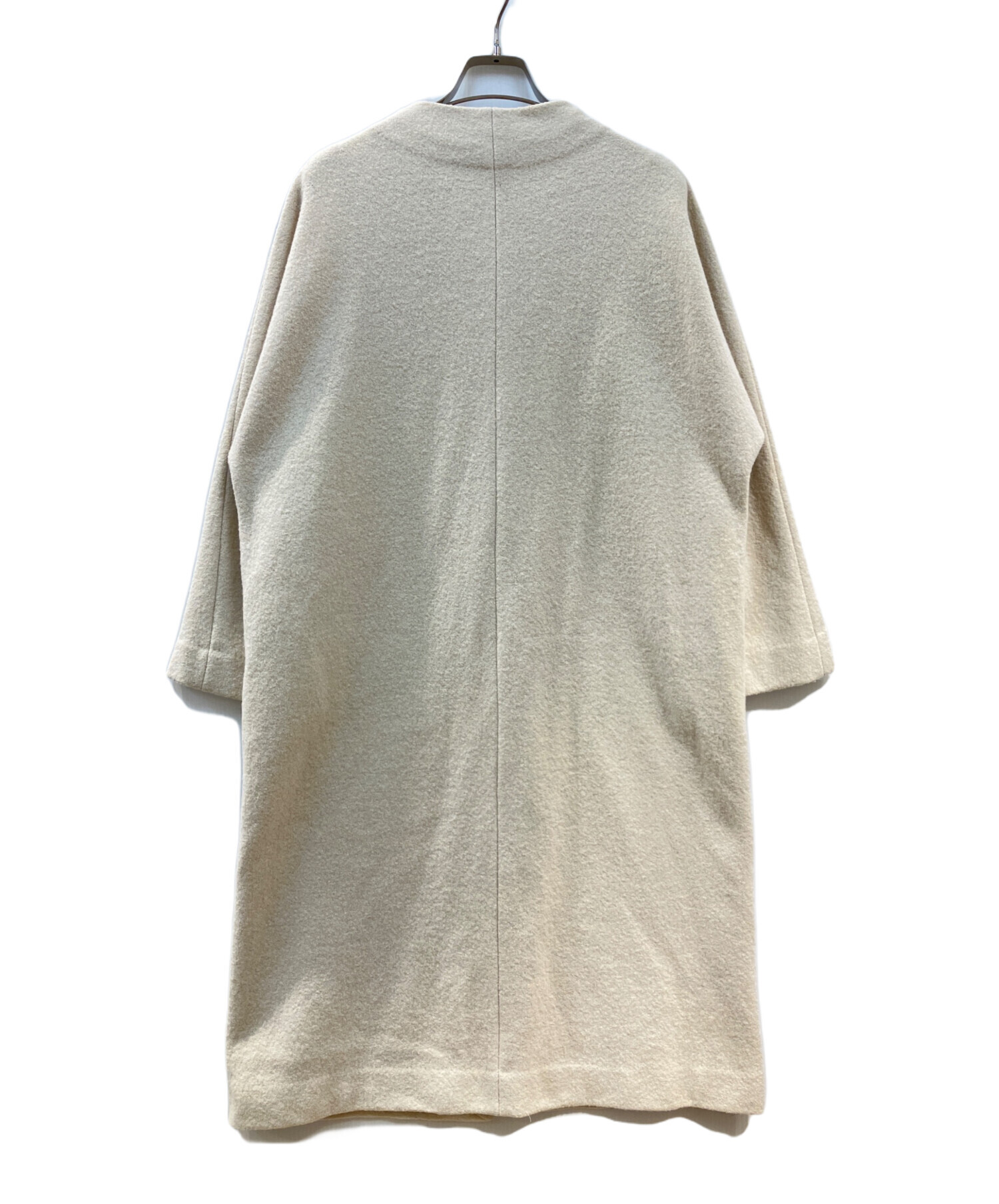 中古・古着通販】evam eva (エヴァムエヴァ) press wool long coat 