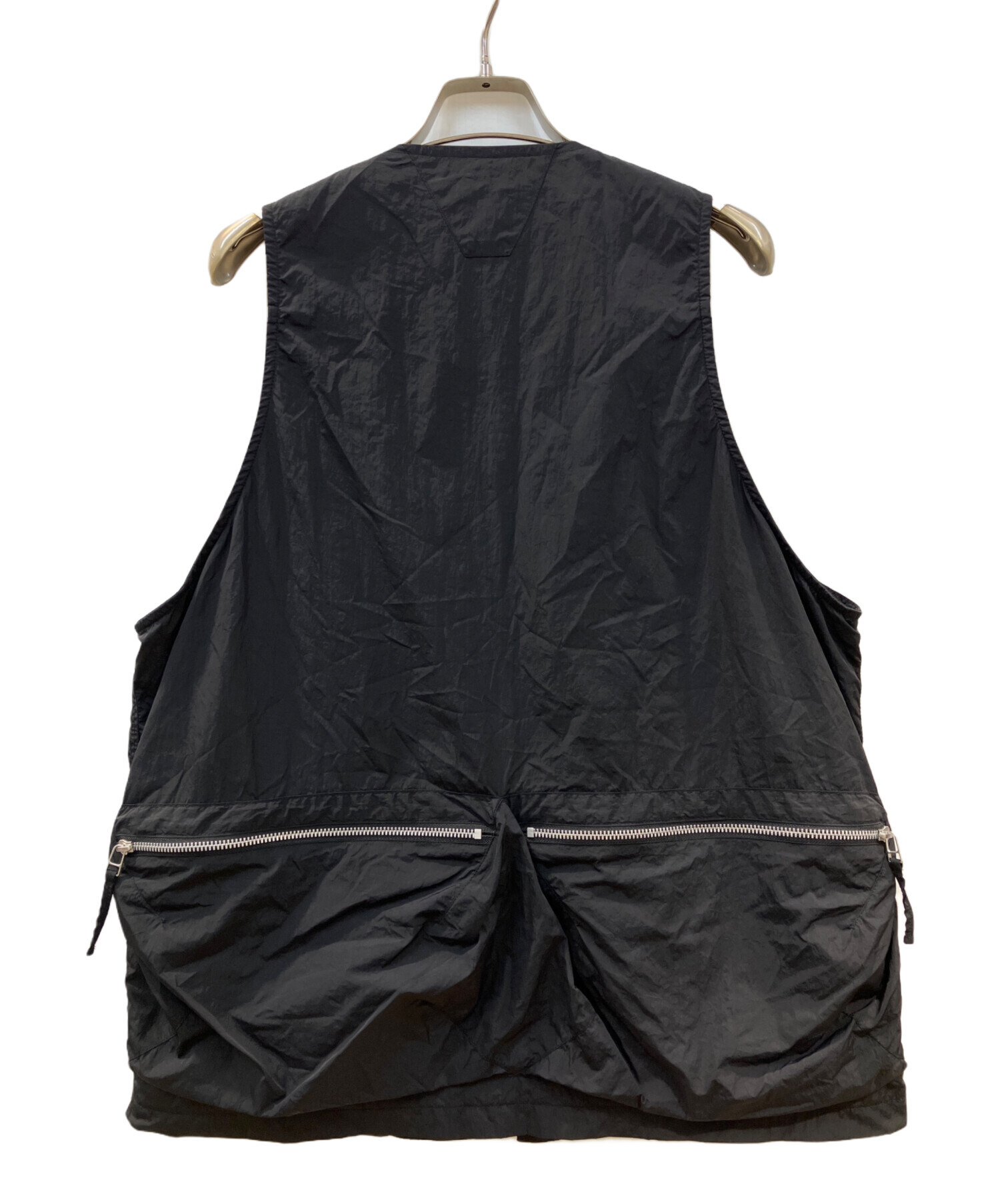 中古・古着通販】TODAYFUL (トゥデイフル) Nylon Pocket Vest ブラック
