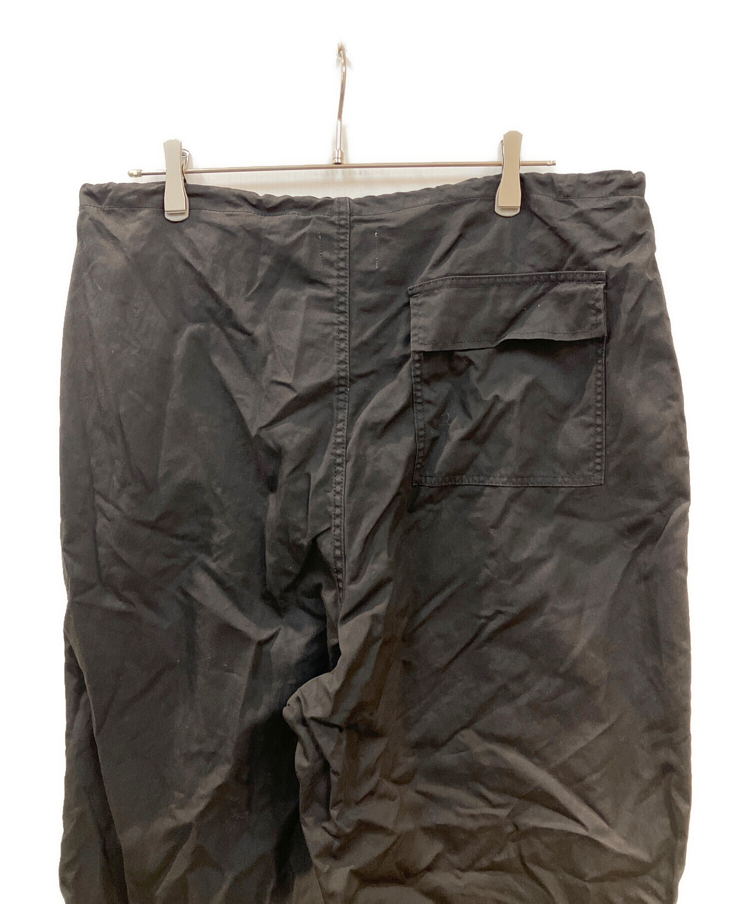 中古・古着通販】DAN (ダン) Snow Camo Trousers ブラック サイズ:FREE 