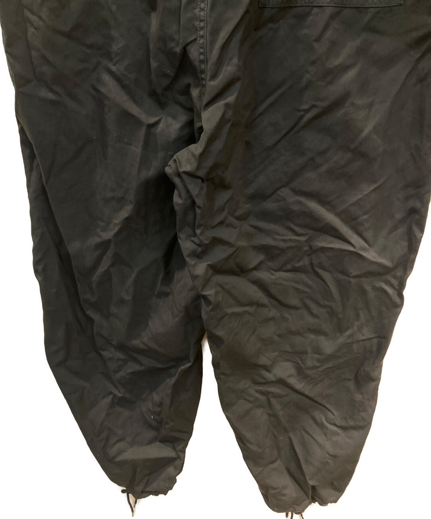 中古・古着通販】DAN (ダン) Snow Camo Trousers ブラック サイズ:FREE 