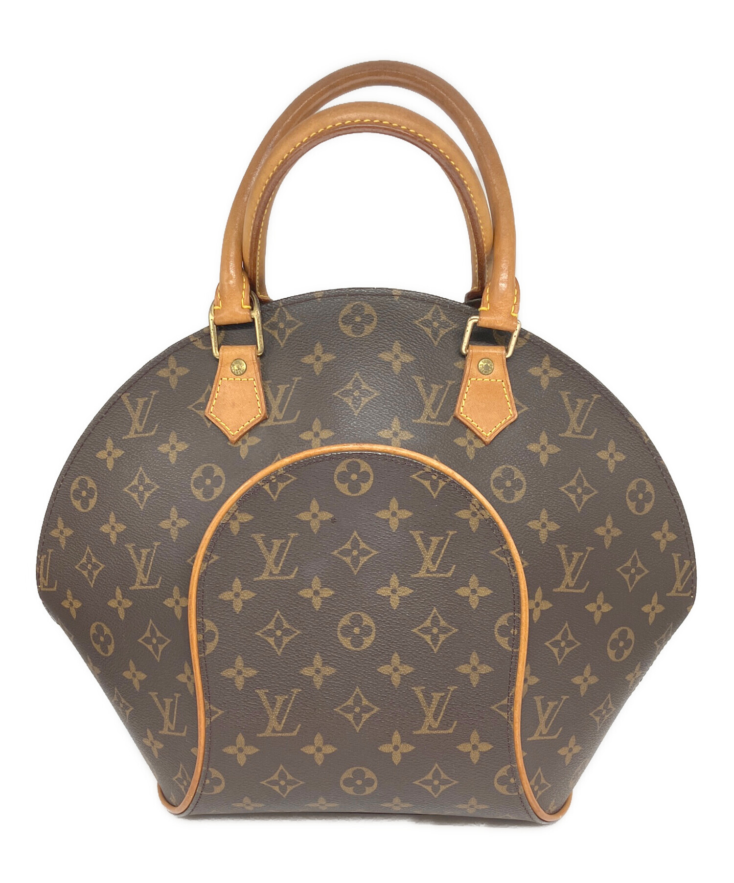 LOUIS VUITTON ブラウン ハンドバッグ 中古・古着通販】LOUIS VUITTON (ルイ ヴィトン) ハンドバッグ
