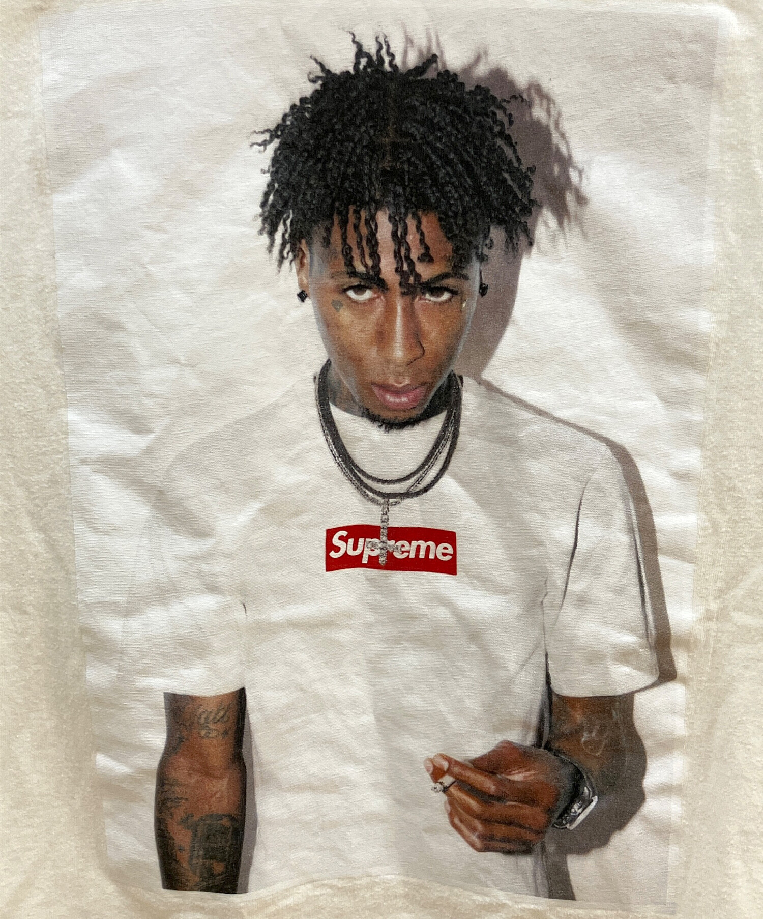 中古・古着通販】SUPREME (シュプリーム) NBA Youngboy Tee ホワイト