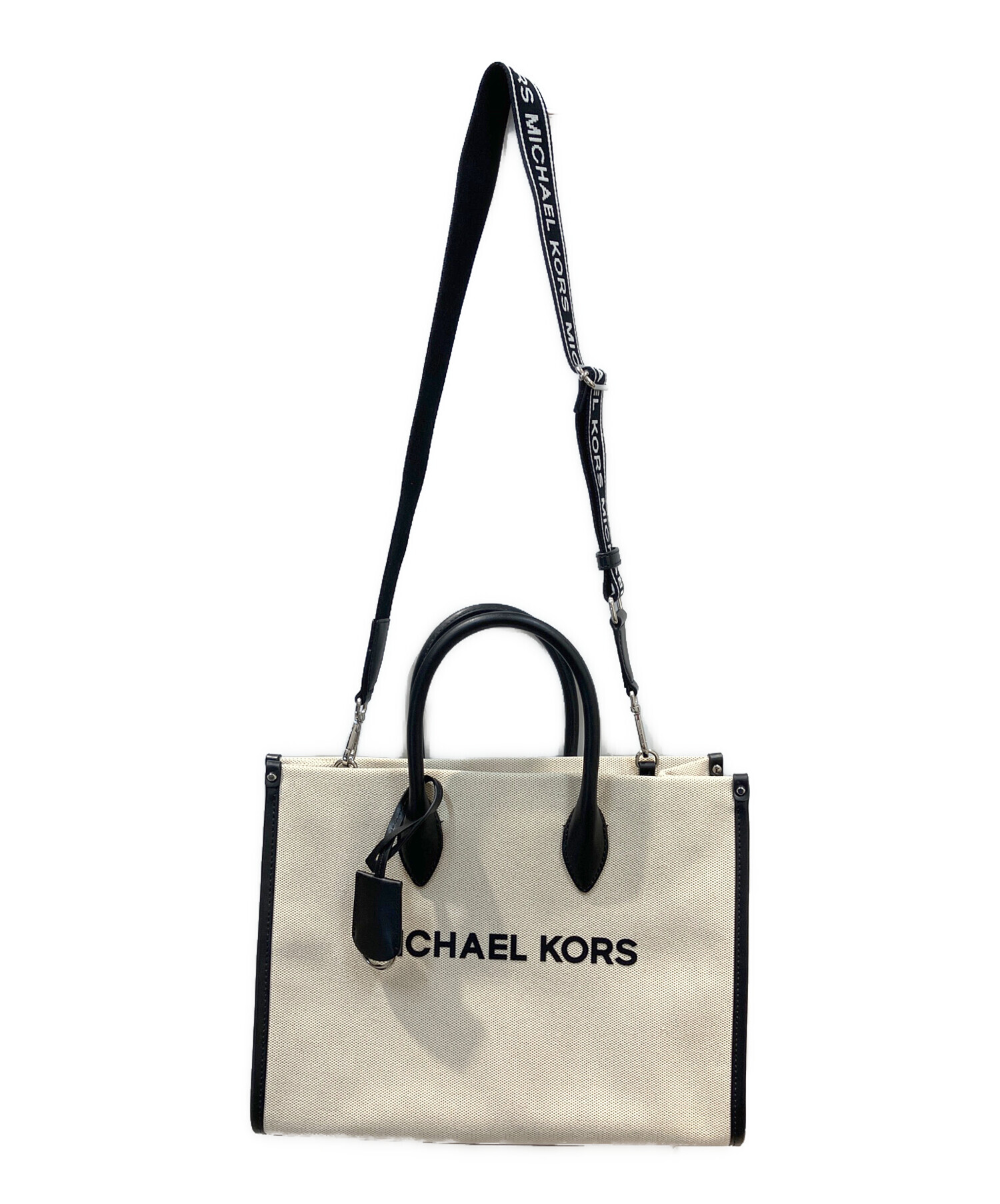 中古・古着通販】MICHAEL KORS (マイケルコース) 2WAYキャンバストート